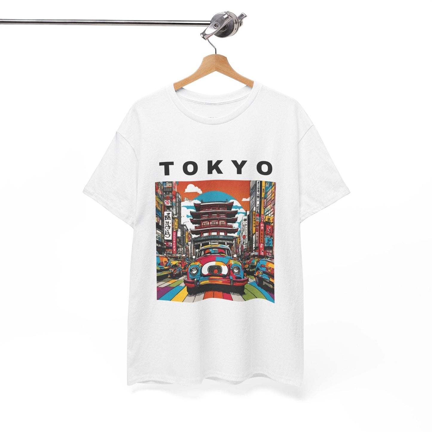 Tokyo Vintage Street Art Pop - Flashlander Gym Shirt