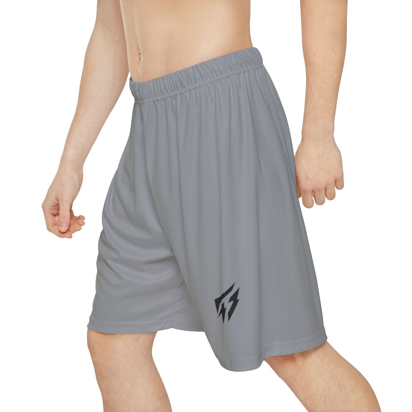 Flashlander ALG Performance Men’s Sports Shorts (AOP) Grey