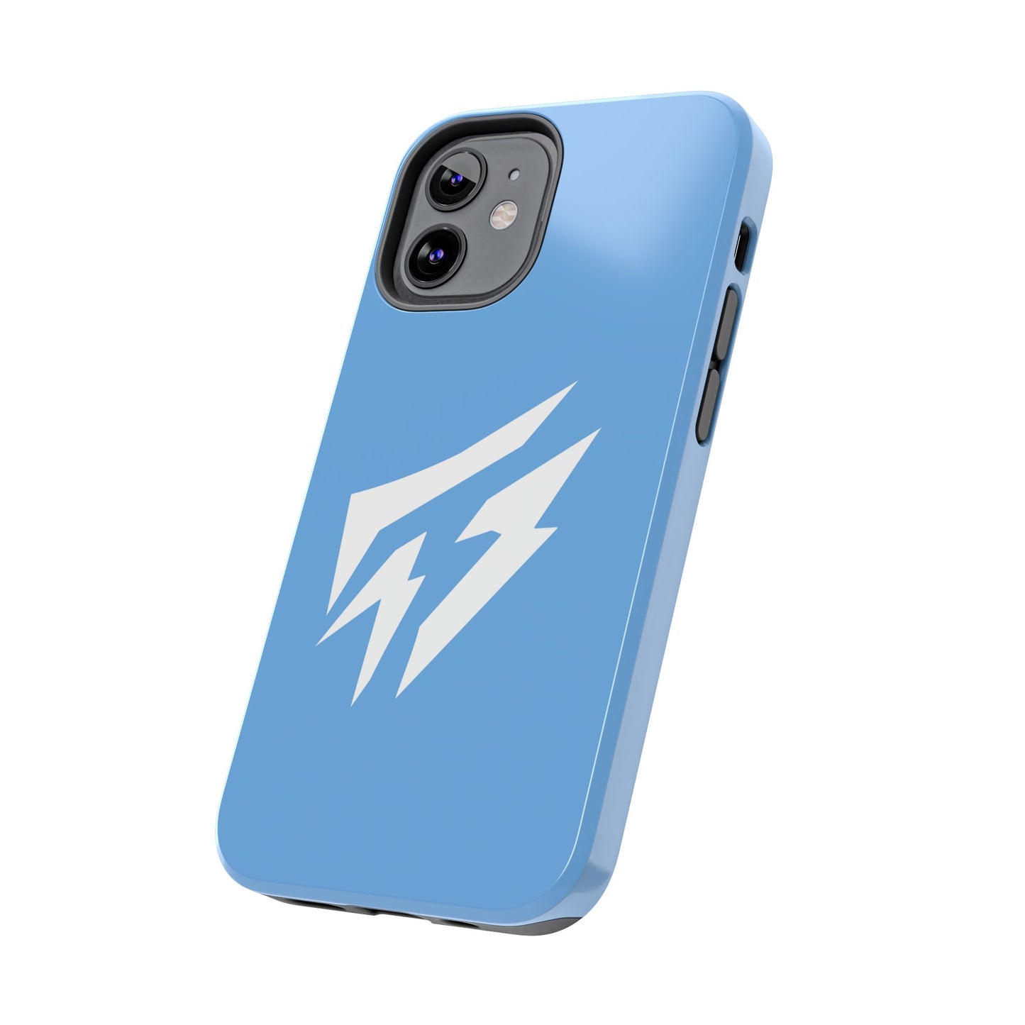 Flashlander Thunders Tough Phone Cases for all Iphone and Samsung Galaxy Light Blue