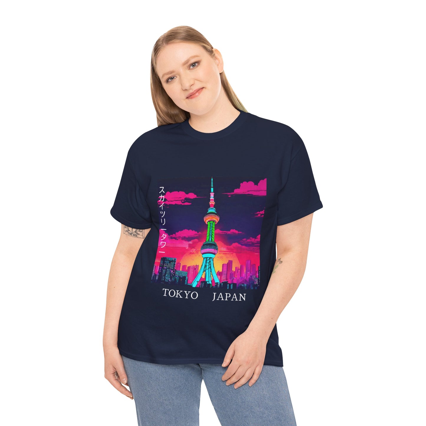 Tour Tokyo Skytree - T-shirt de sport Flashlander