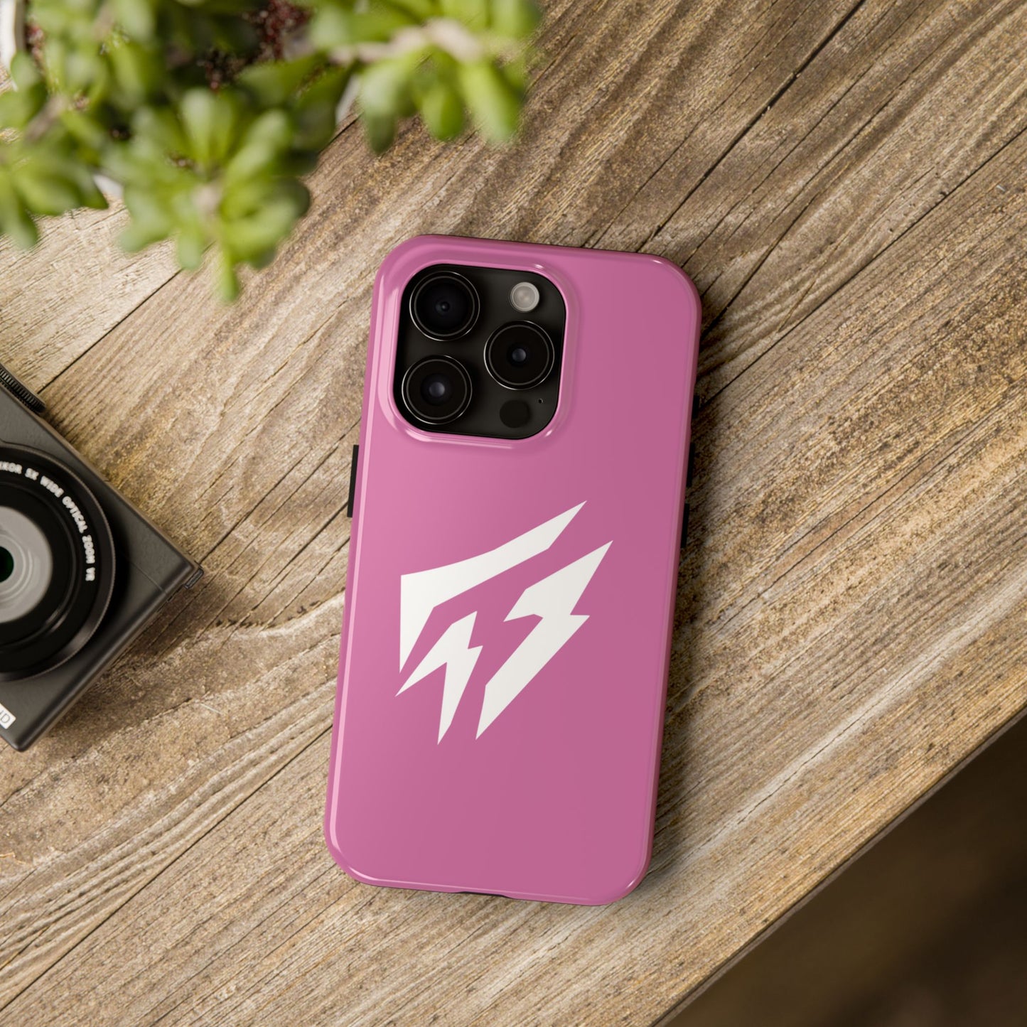 Flashlander Thunders Tough Phone Cases for all Iphone and Samsung Galaxy Light Pink