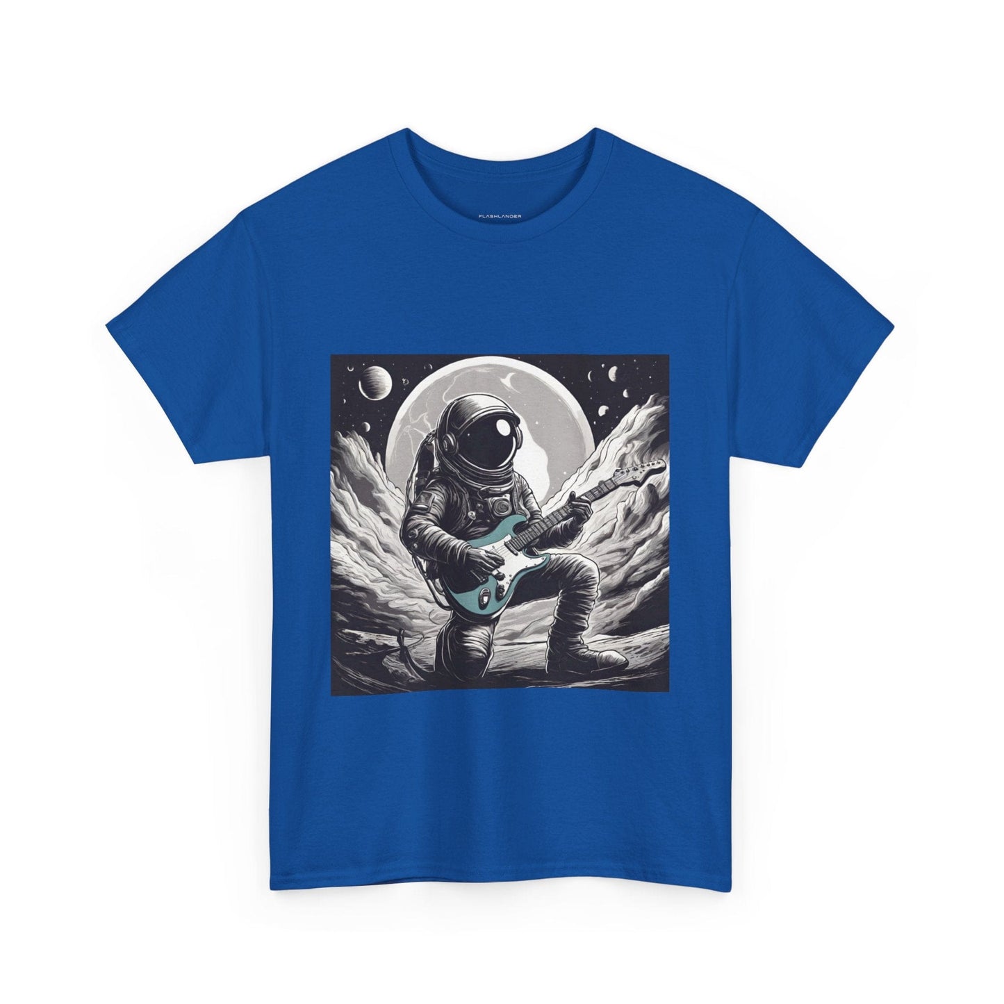 Galactic Jam Rockstar Astronaut Flashlander Gym Shirt