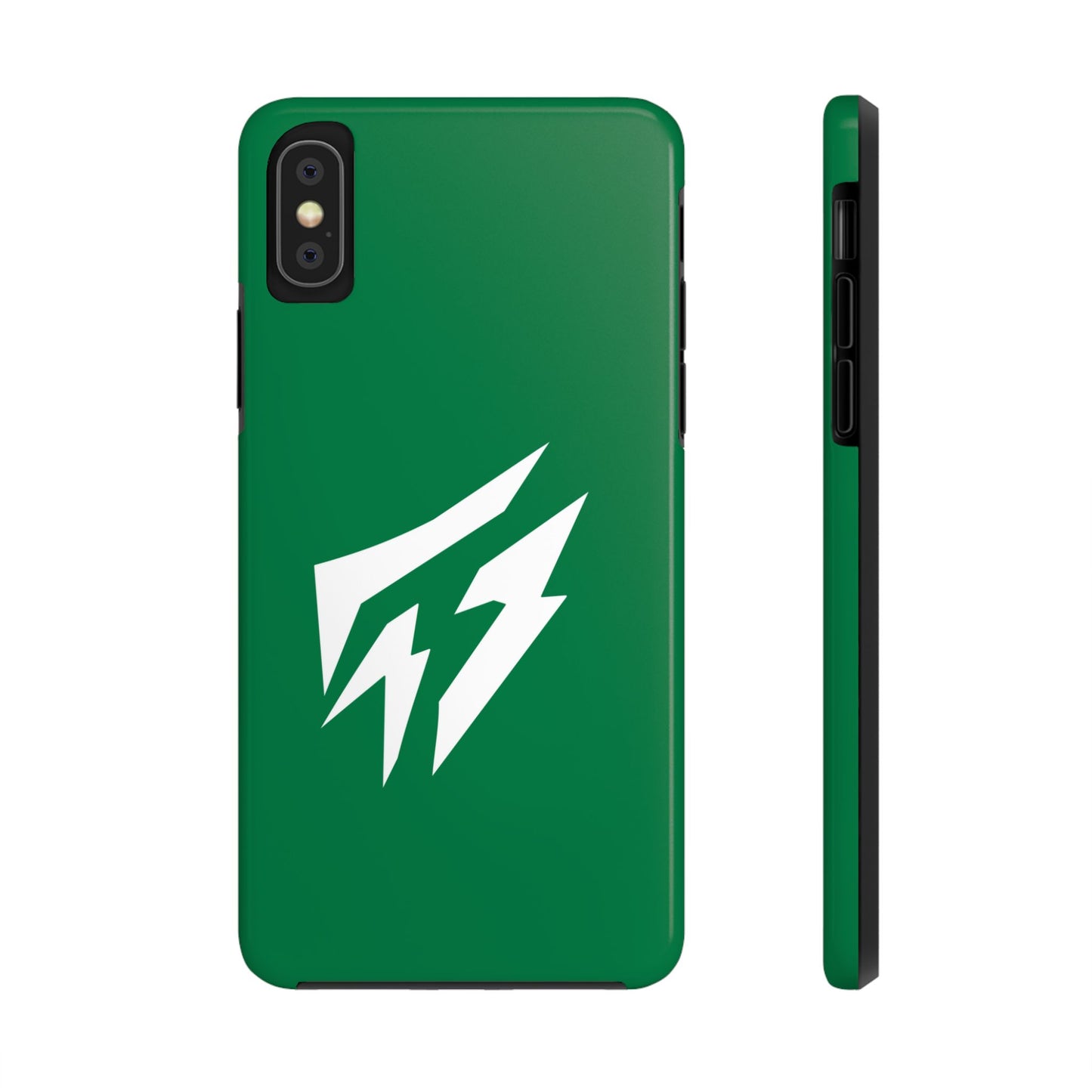 Flashlander Thunders Tough Phone Cases for all Iphone and Samsung Galaxy Dark Green