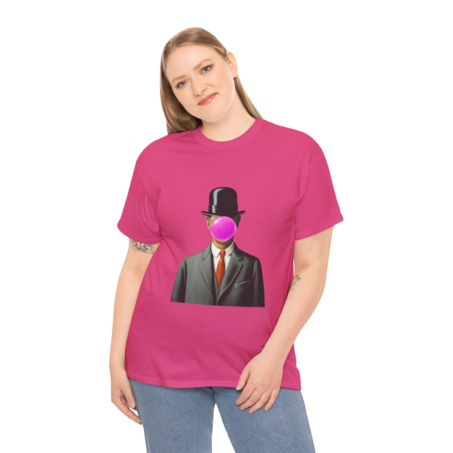 The Son Of Man with Pink Bubblegum - Flashlander Gym Shirt