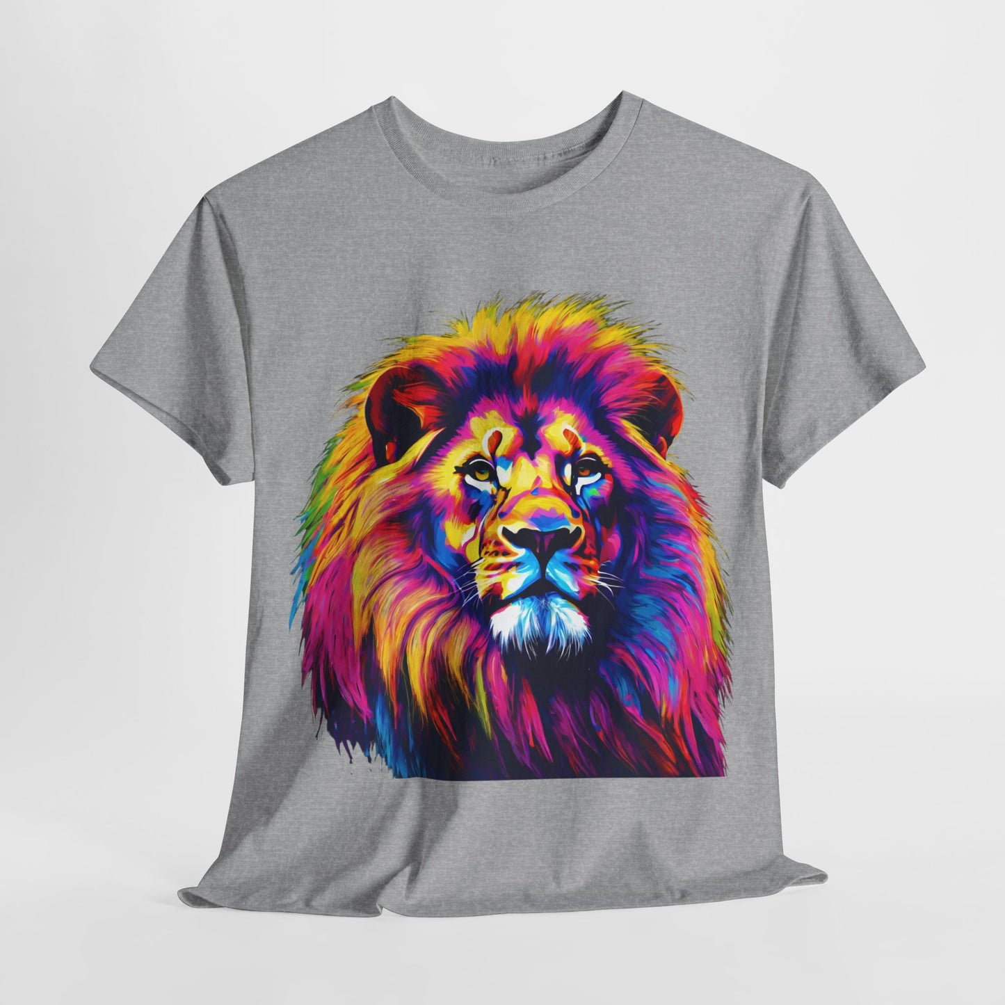 Lion Art Pop T-Shirt Flashlander