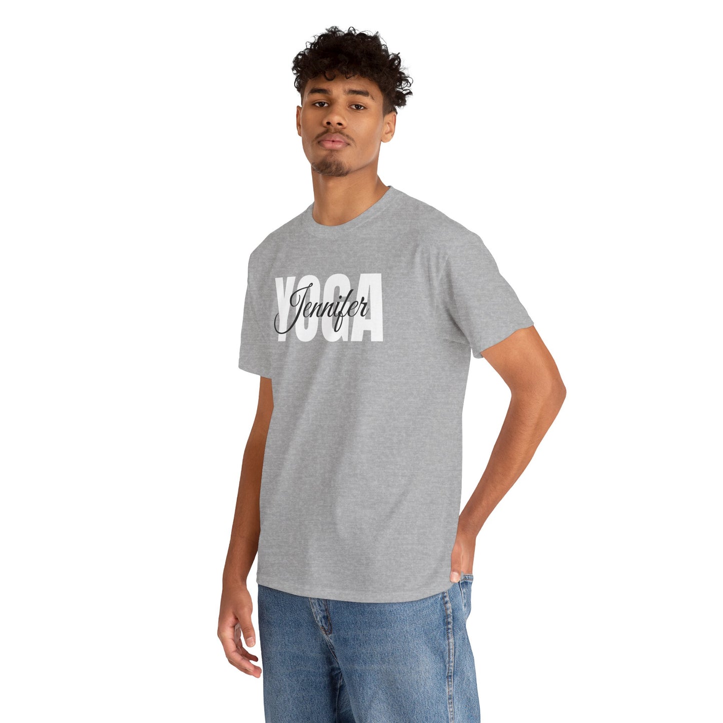 Personalized Yoga Shirt with Custom Name - Flashlander Gym Tee