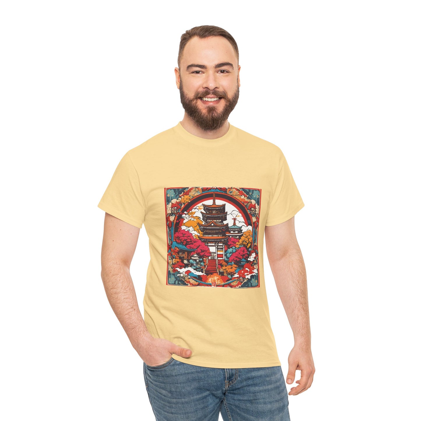 Kyoto Japanese Temple - Flashlander Gym Shirt