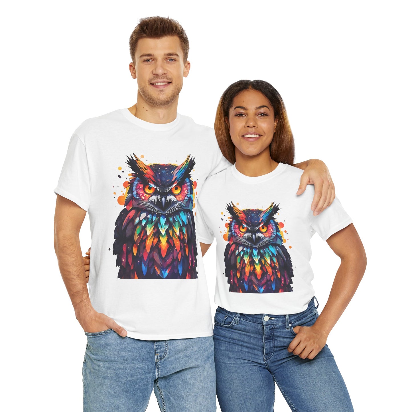 Owl Feathered Symphony Flashlander Gym Shirt