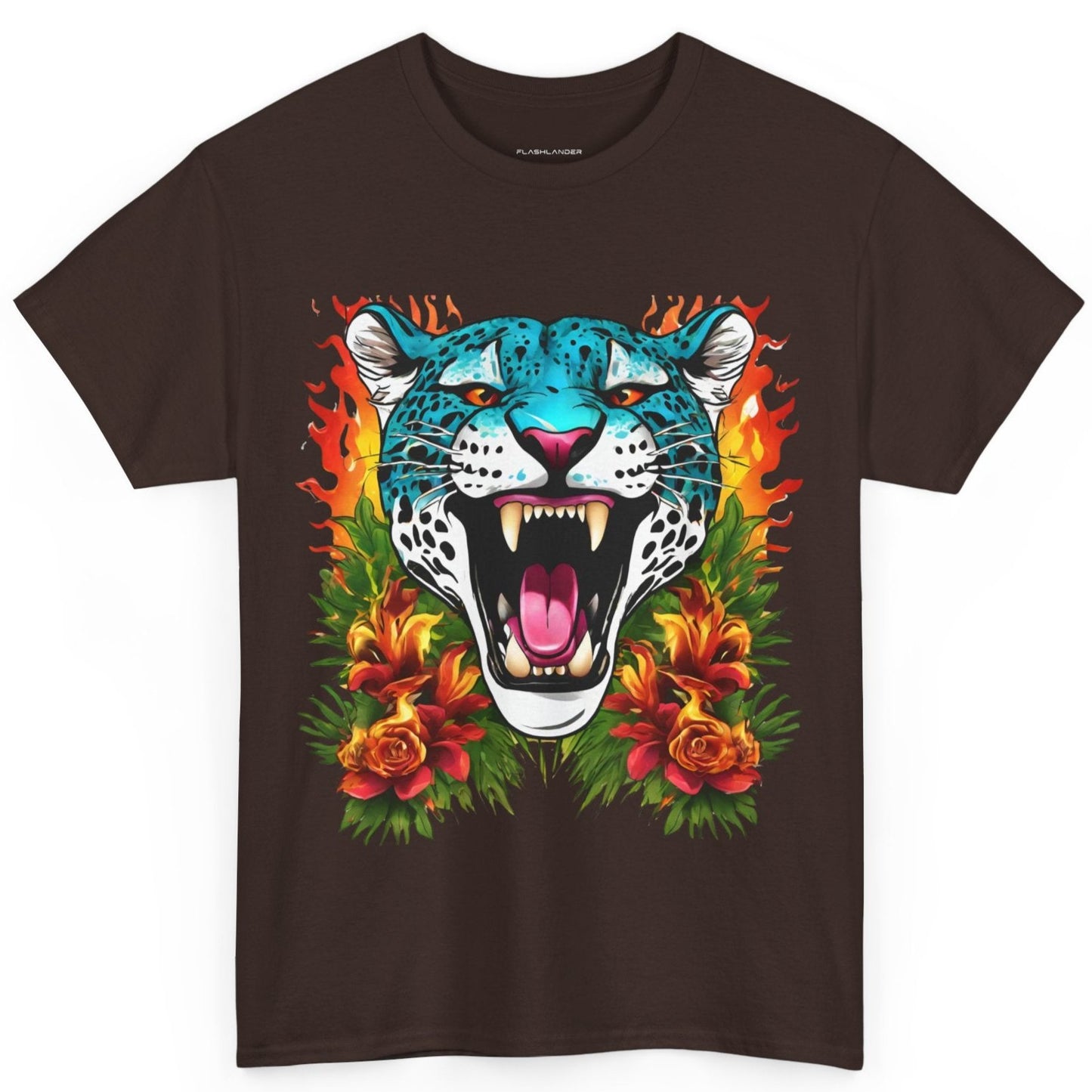 Vintage Jaguar Tattoo - Flashlander Gym Shirt