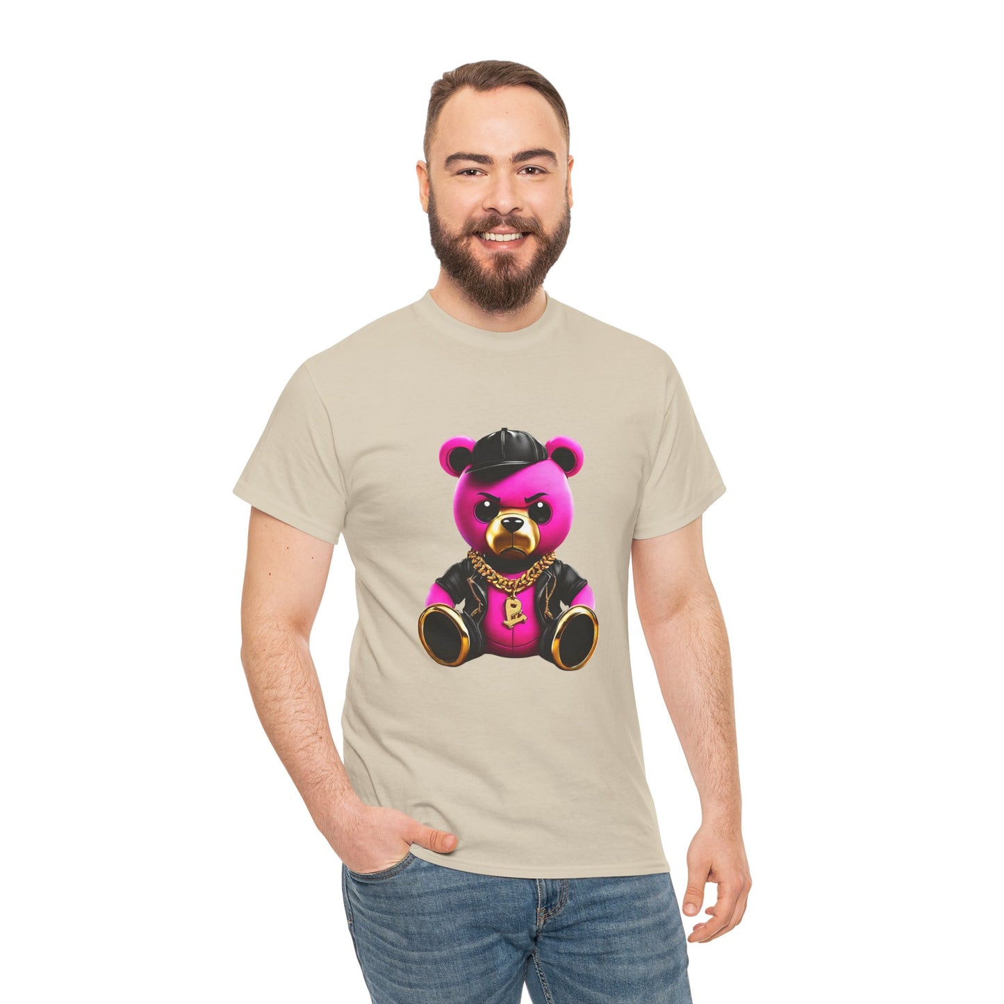 Teddy Bear Hip-Hop Fury Graphic Tee Flashlander