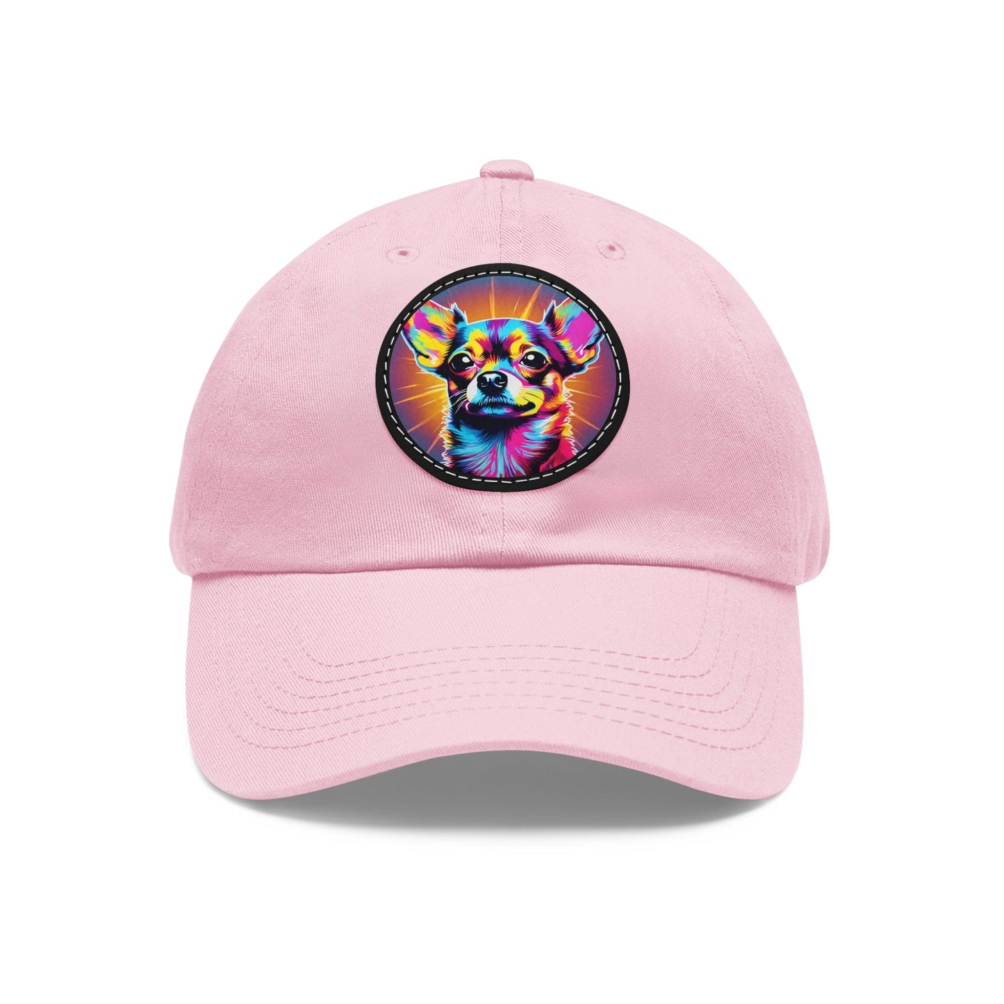 Chihuahua Dog Hat Sportswear Cap Chihuahua Cap Chihuahua Art Pop Hat Dad Hat with Patch (Round) Baseball Cap Custom Hat Flashlander