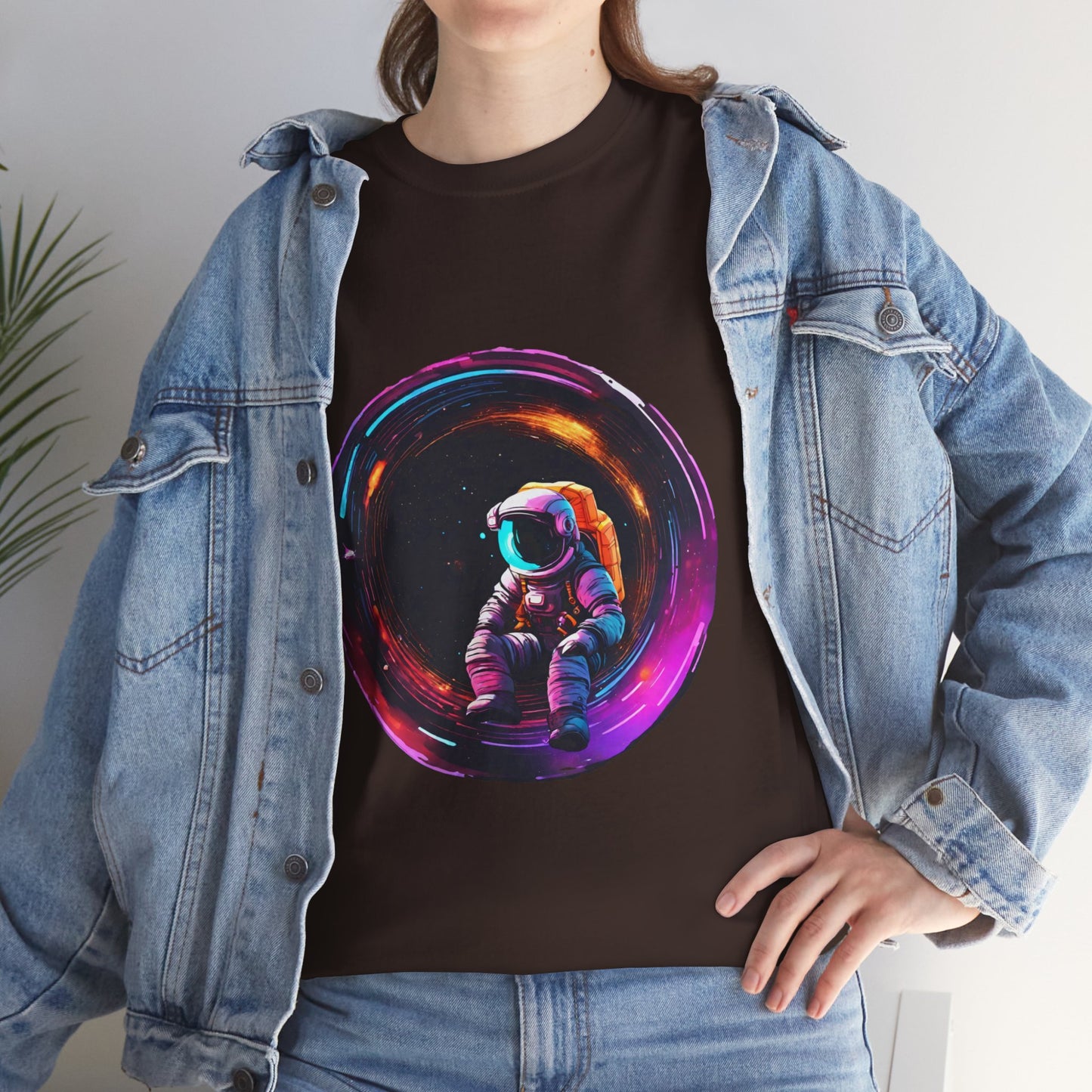 Astronaut's Black Hole Flashlander Gym Shirt