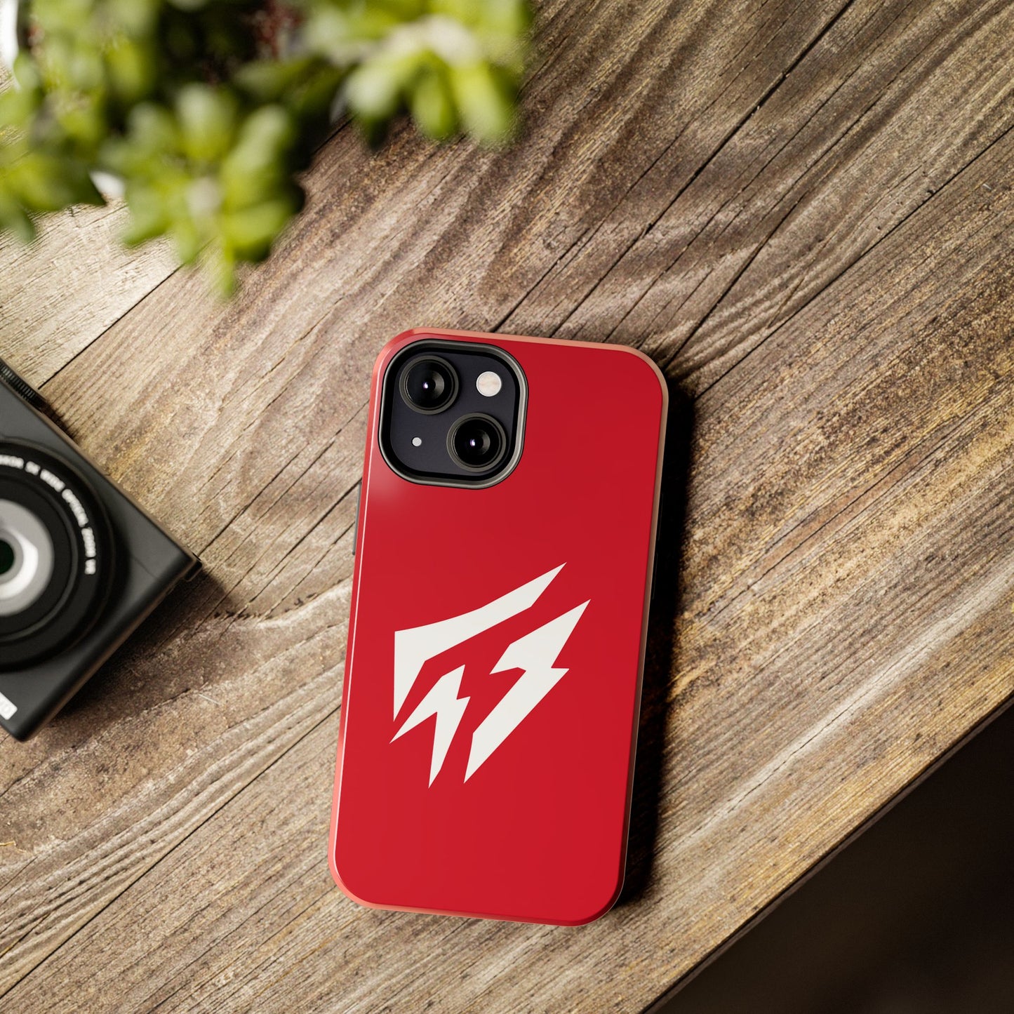 Flashlander Thunders Tough Phone Cases for all Iphone and Samsung Galaxy Dark Red