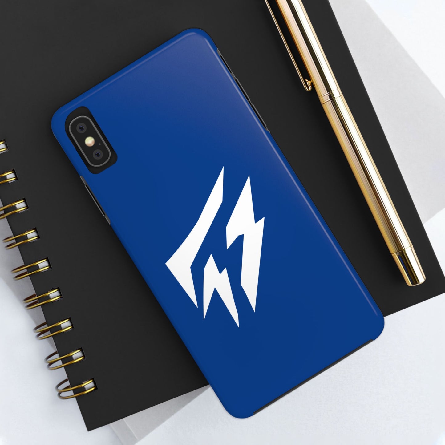 Flashlander Thunders Tough Phone Cases for all Iphone and Samsung Galaxy Dark Blue