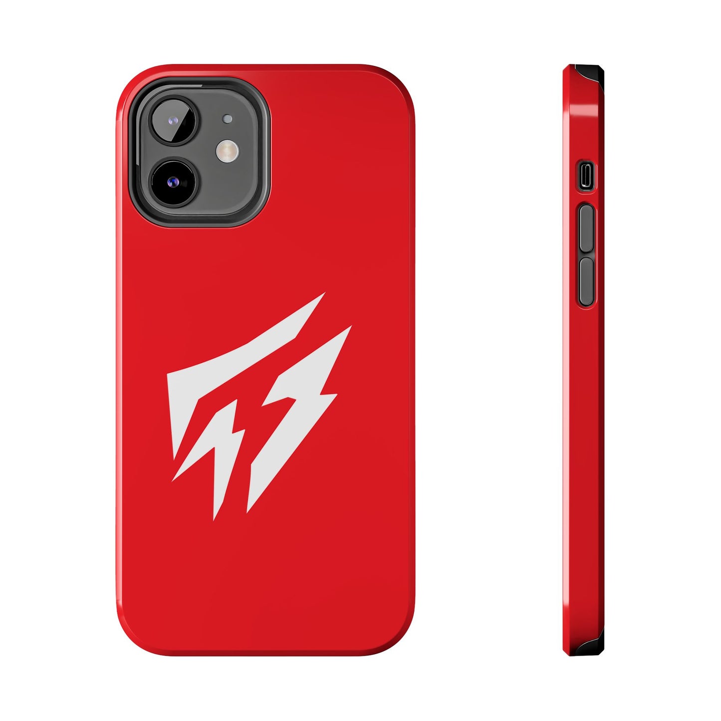 Flashlander Thunders Tough Phone Cases for all Iphone and Samsung Galaxy Red