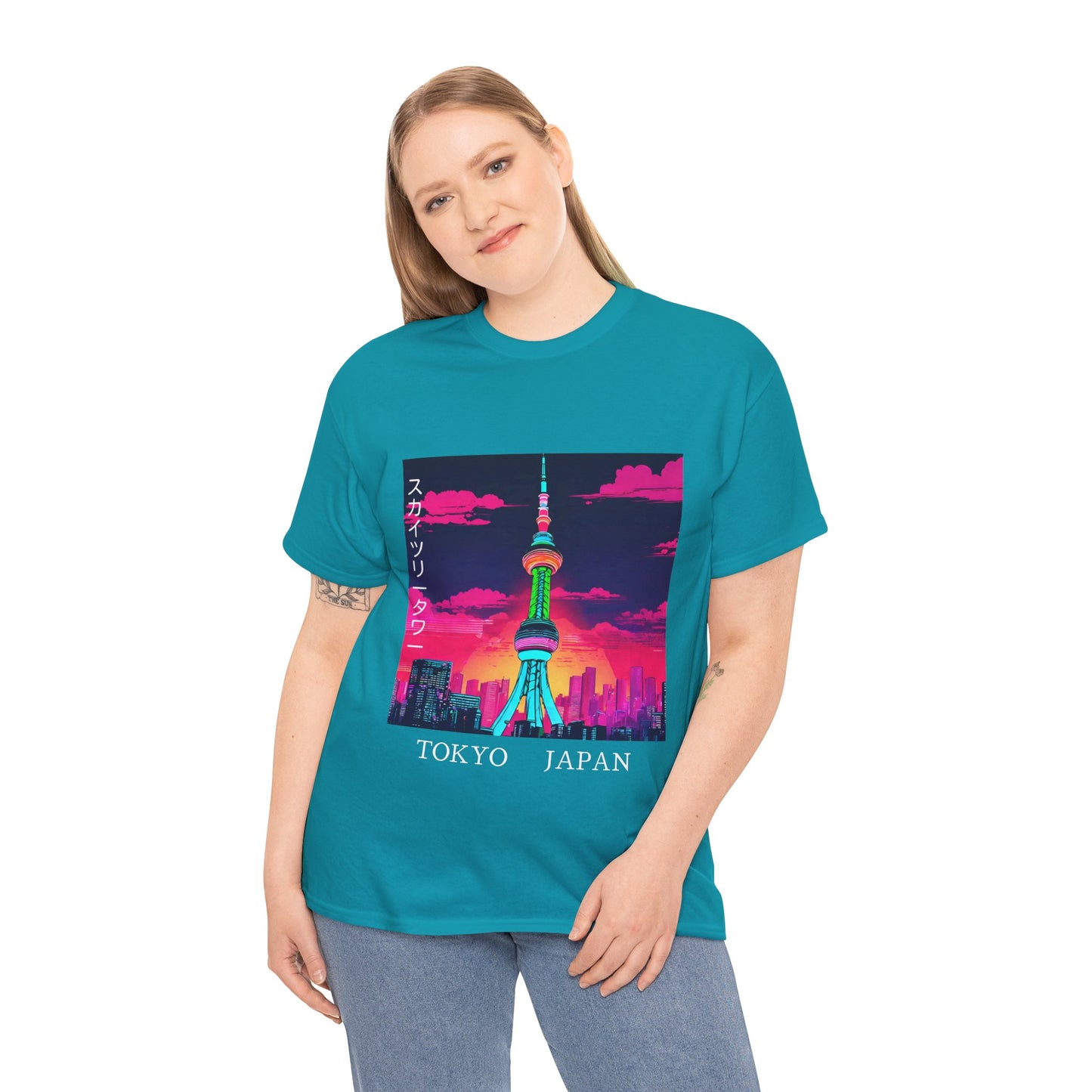 Tour Tokyo Skytree - T-shirt de sport Flashlander