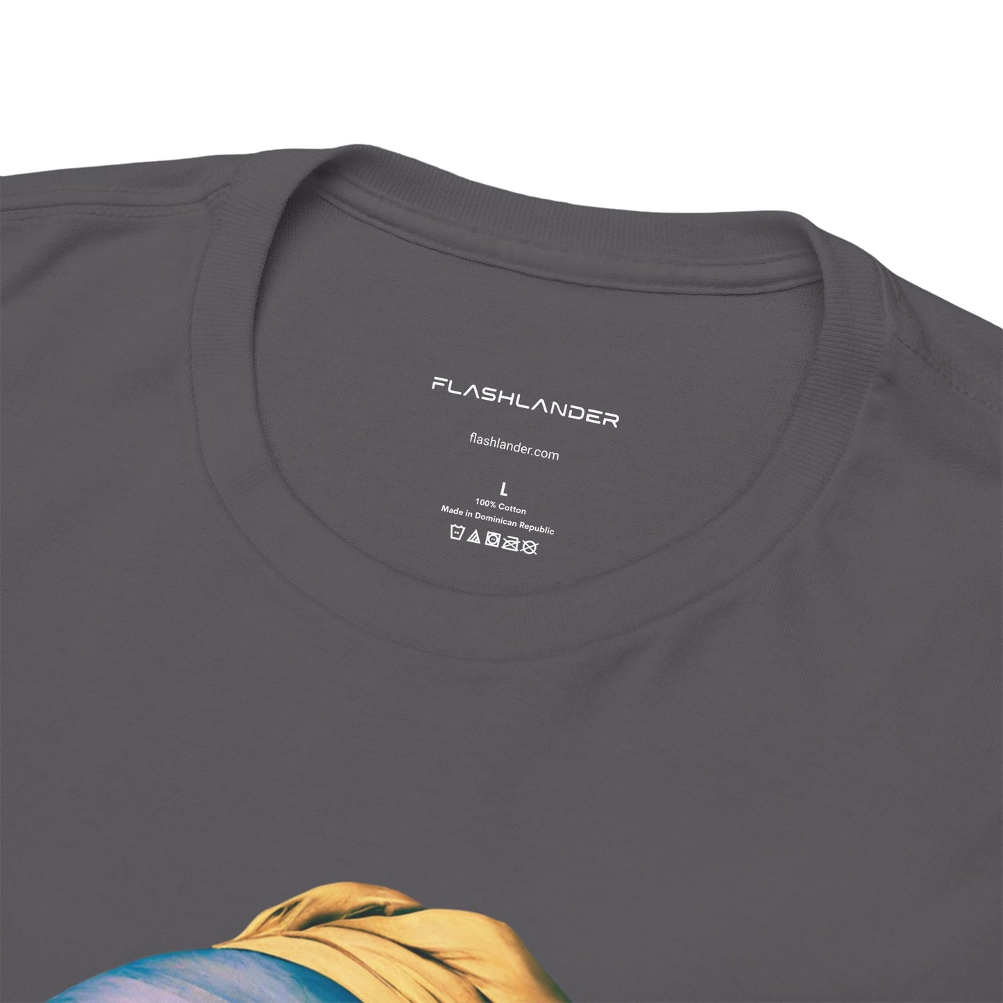 Bubble Gum Girl with a Pearl Earring Johannes Vermeer - Flashlander Gym Shirt