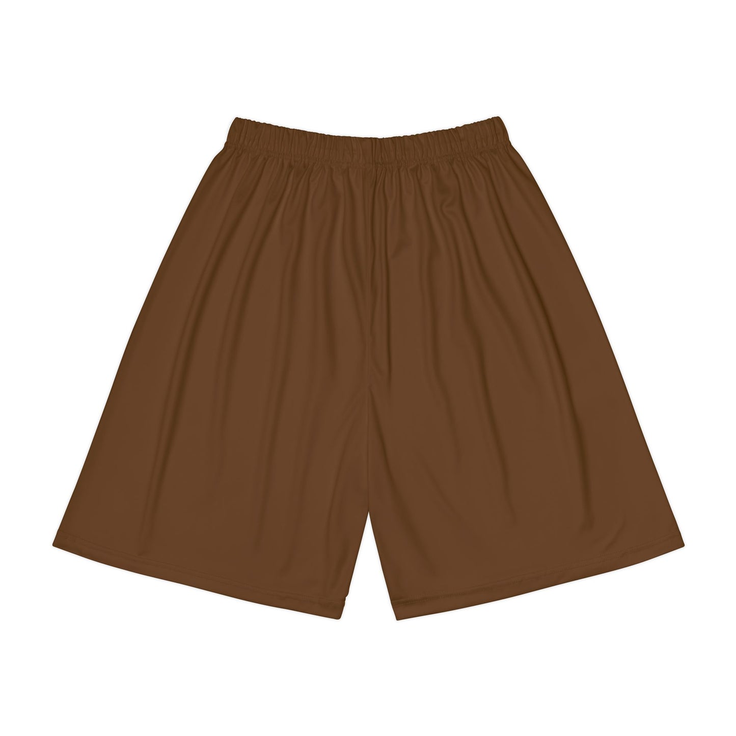 Flashlander ALG Performance Men’s Sports Shorts (AOP) Brown