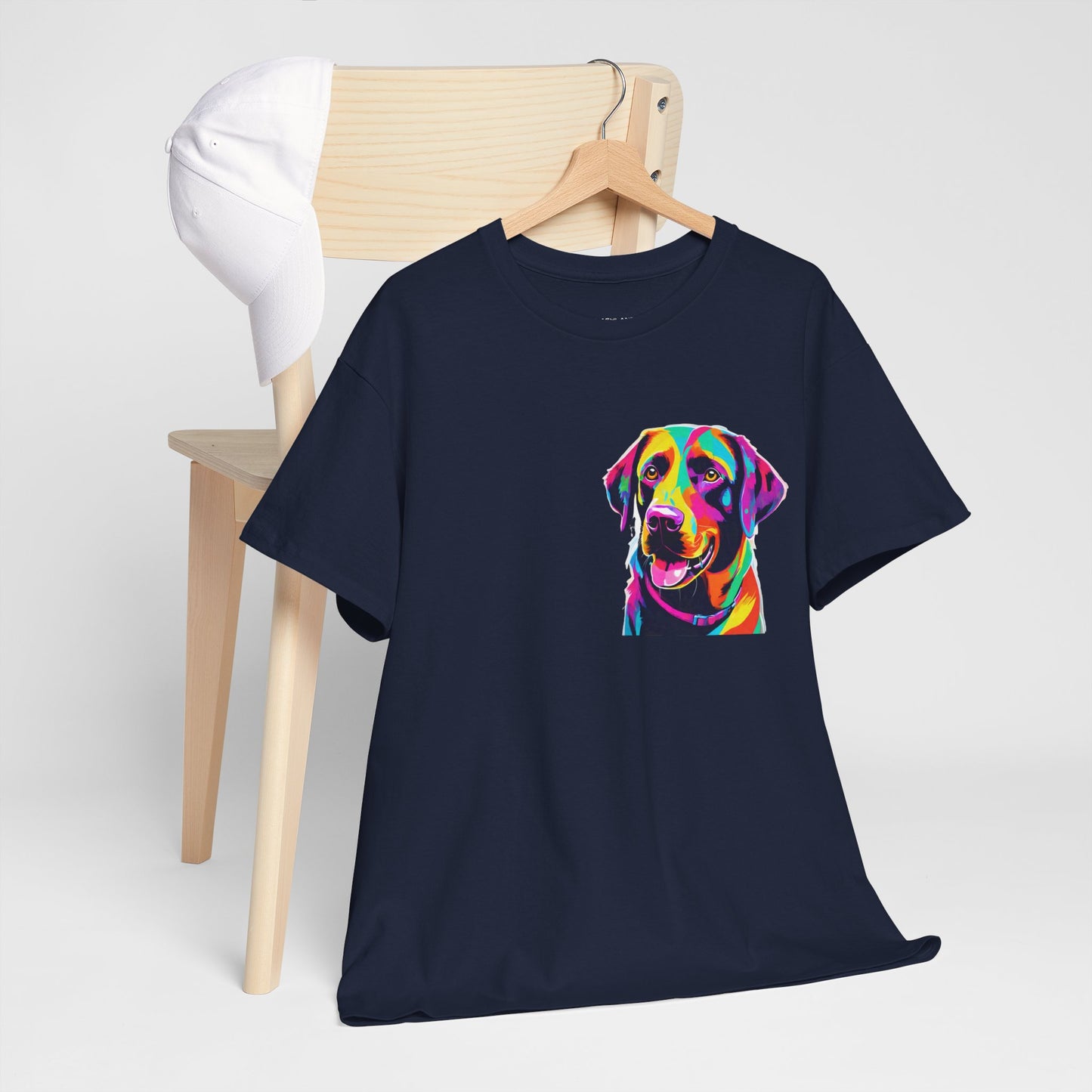 Pop Art Lab Dog in the Heart Flashlander Gym Shirt