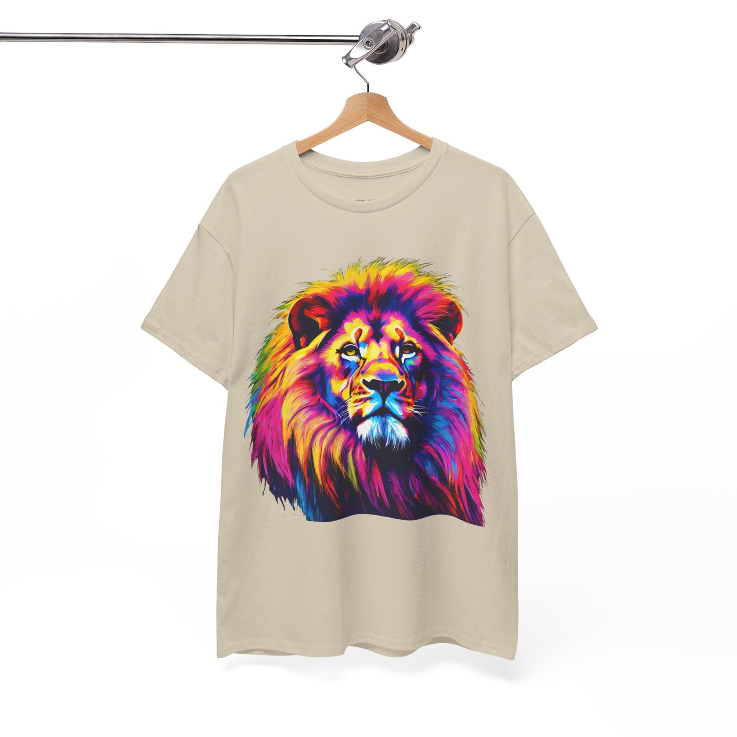 Lion Art Pop T-Shirt Flashlander