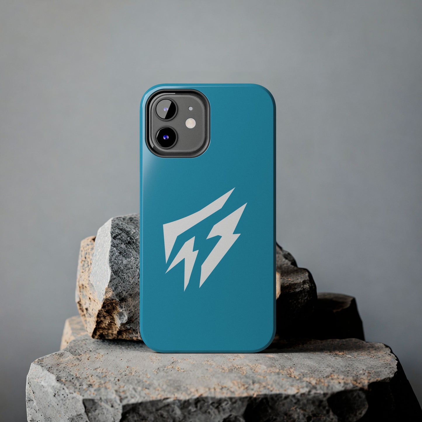 Flashlander Thunders Tough Phone Cases for all Iphone and Samsung Galaxy Blue Aqua Turquoise