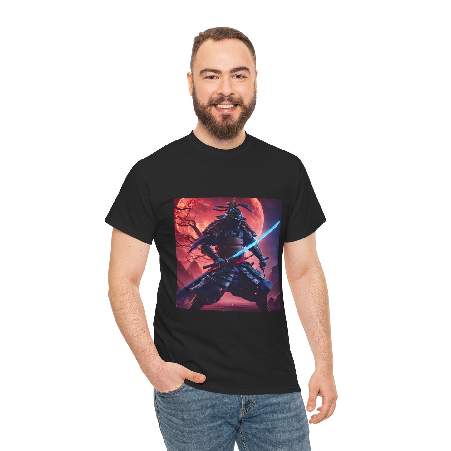 Galactic Ronin Alien Samurai Flashlander Gym Shirt