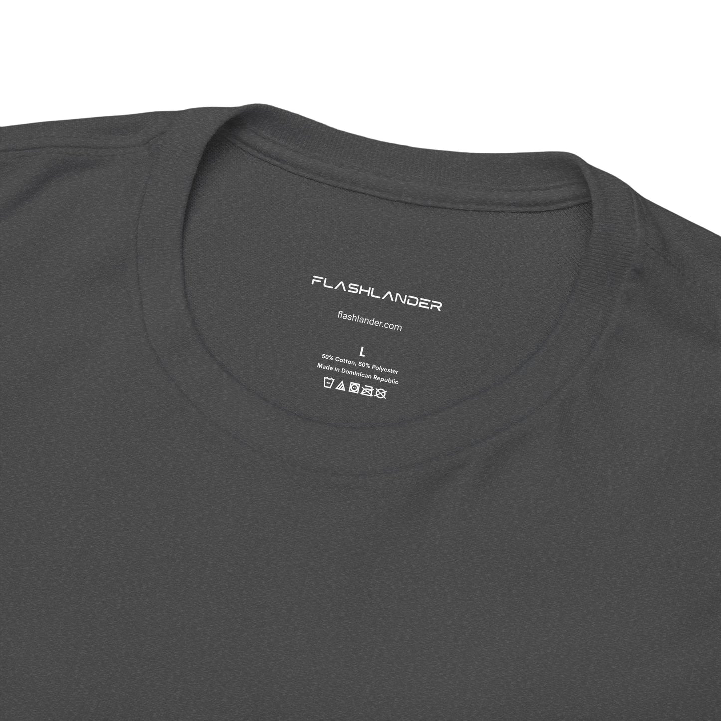 Sleek Signature Flashlander Logo Right Side Gym T-Shirt