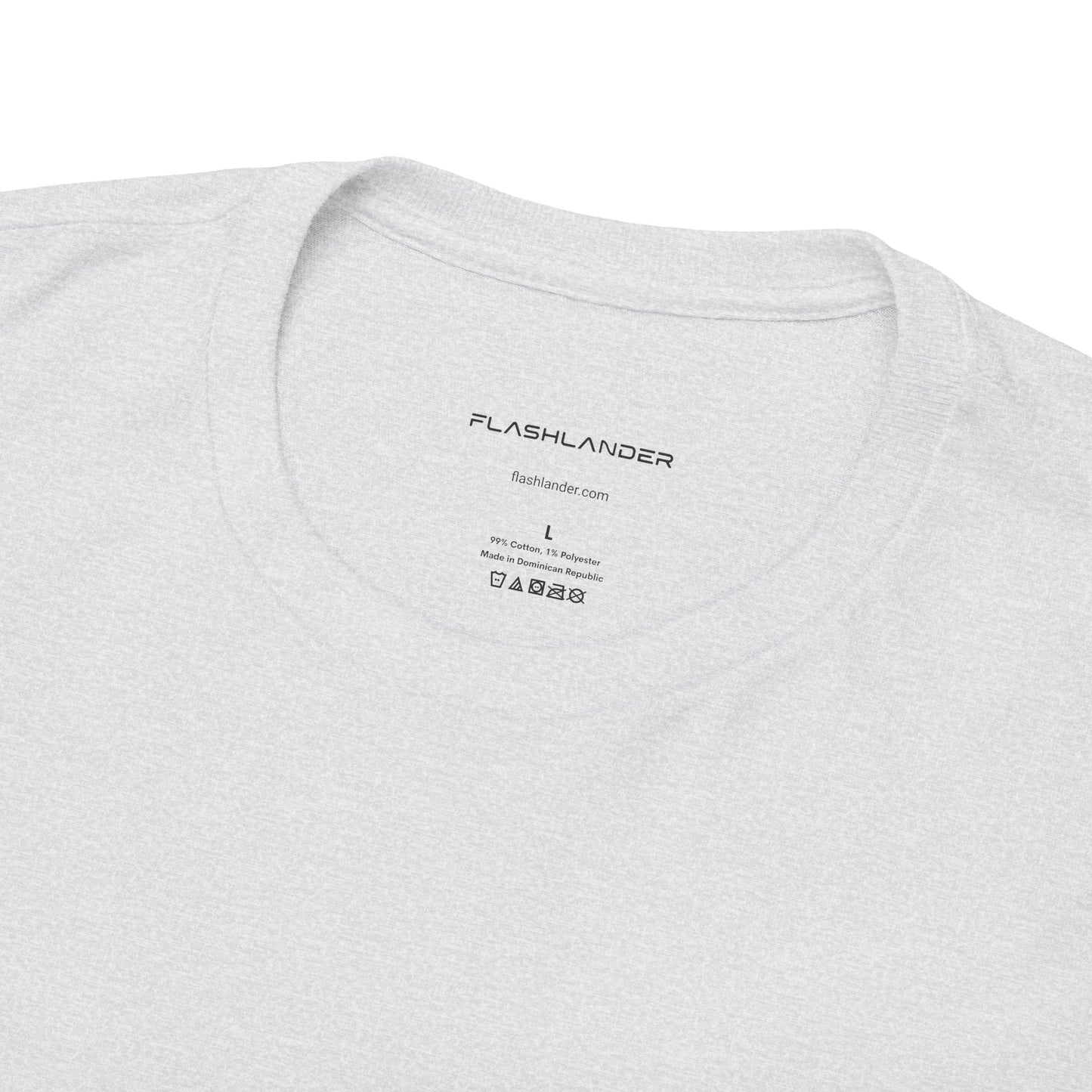 Unisex Heavy Cotton Tee Branded Flashlander