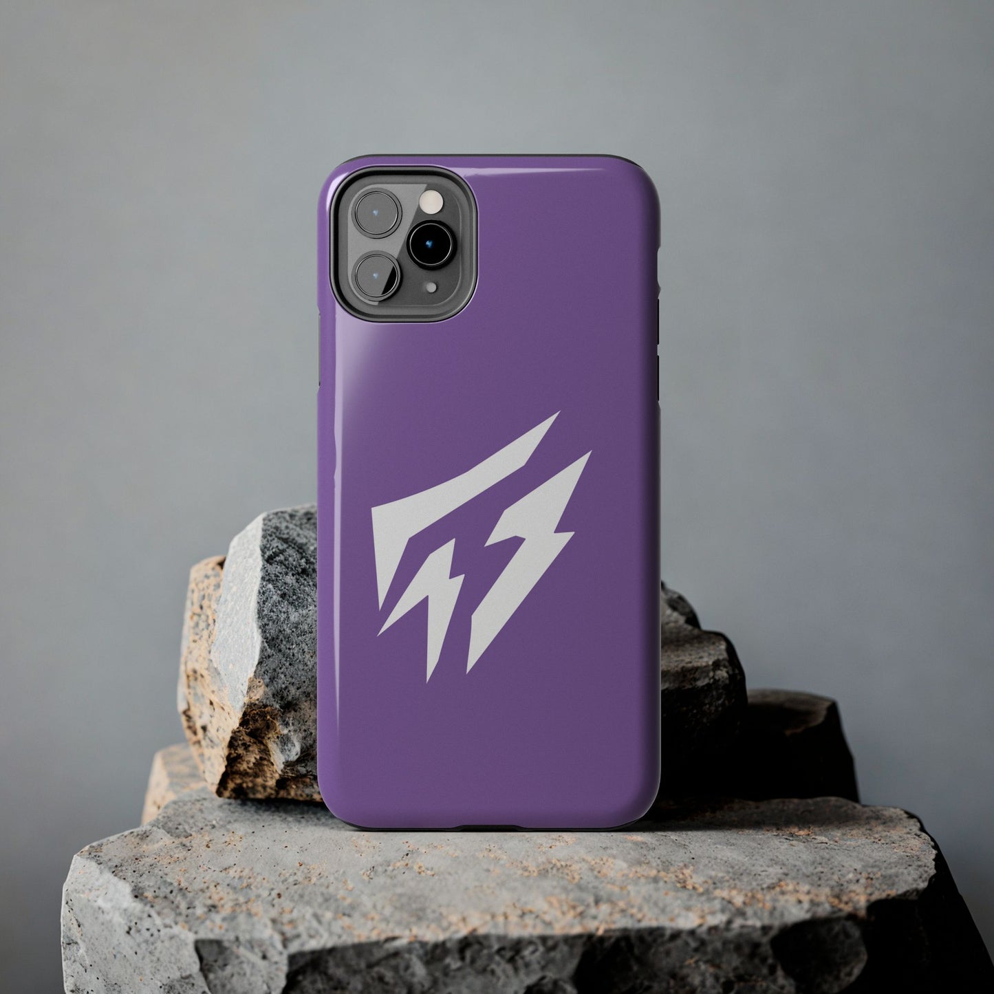 Flashlander Thunders Tough Phone Cases for all Iphone and Samsung Galaxy Light Purple