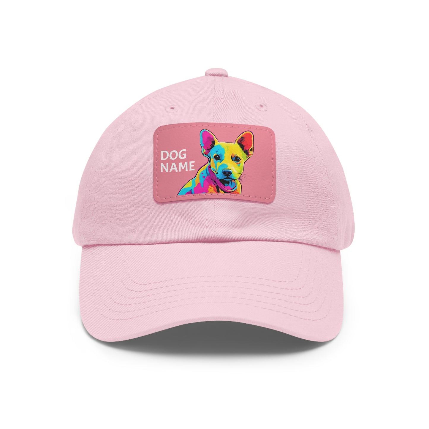 Pigbull Dog Hat Sportswear Cap Pigbull Pop Art Hat Dad Hat with Patch (Rectangle) Baseball Cap Pigbull Cap Pigbull Hat Pigbull Dog Hat Pigbull Dog Cap