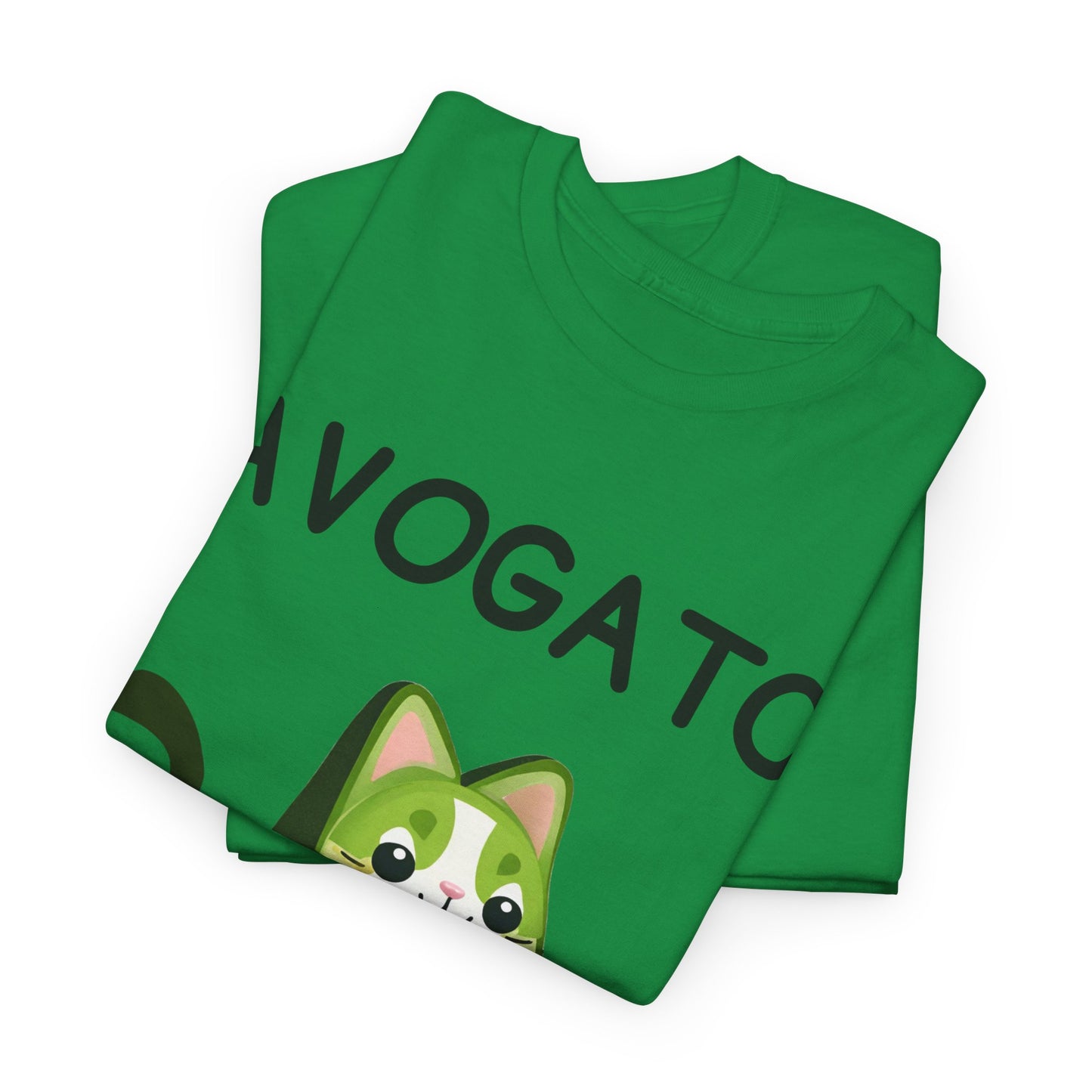 Avogato Funny Avocado Cat Face - Flashlander Gym Shirt