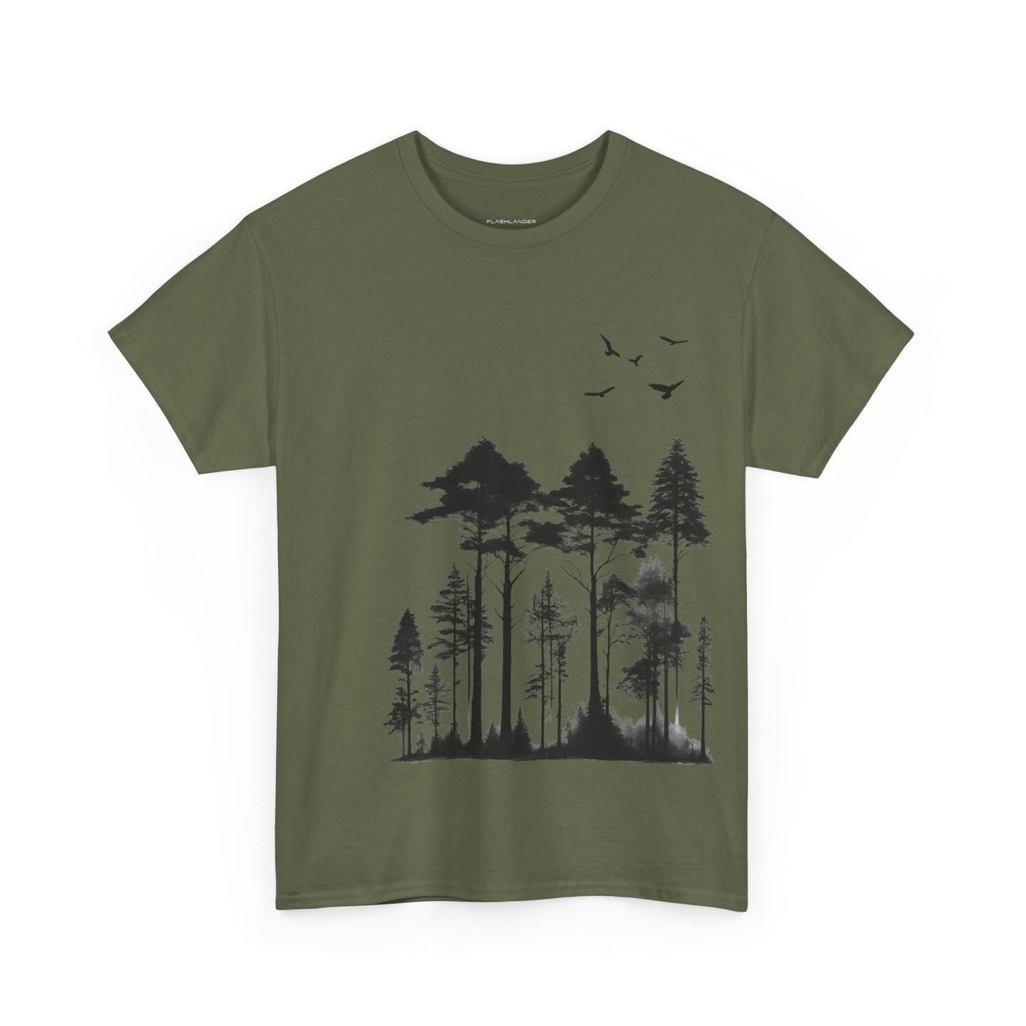 Pine Tree Forest Flashlander Gym Shirt