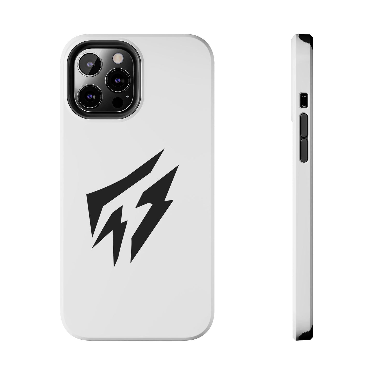 Flashlander Thunders Tough Phone Cases for all Iphone and Samsung Galaxy White