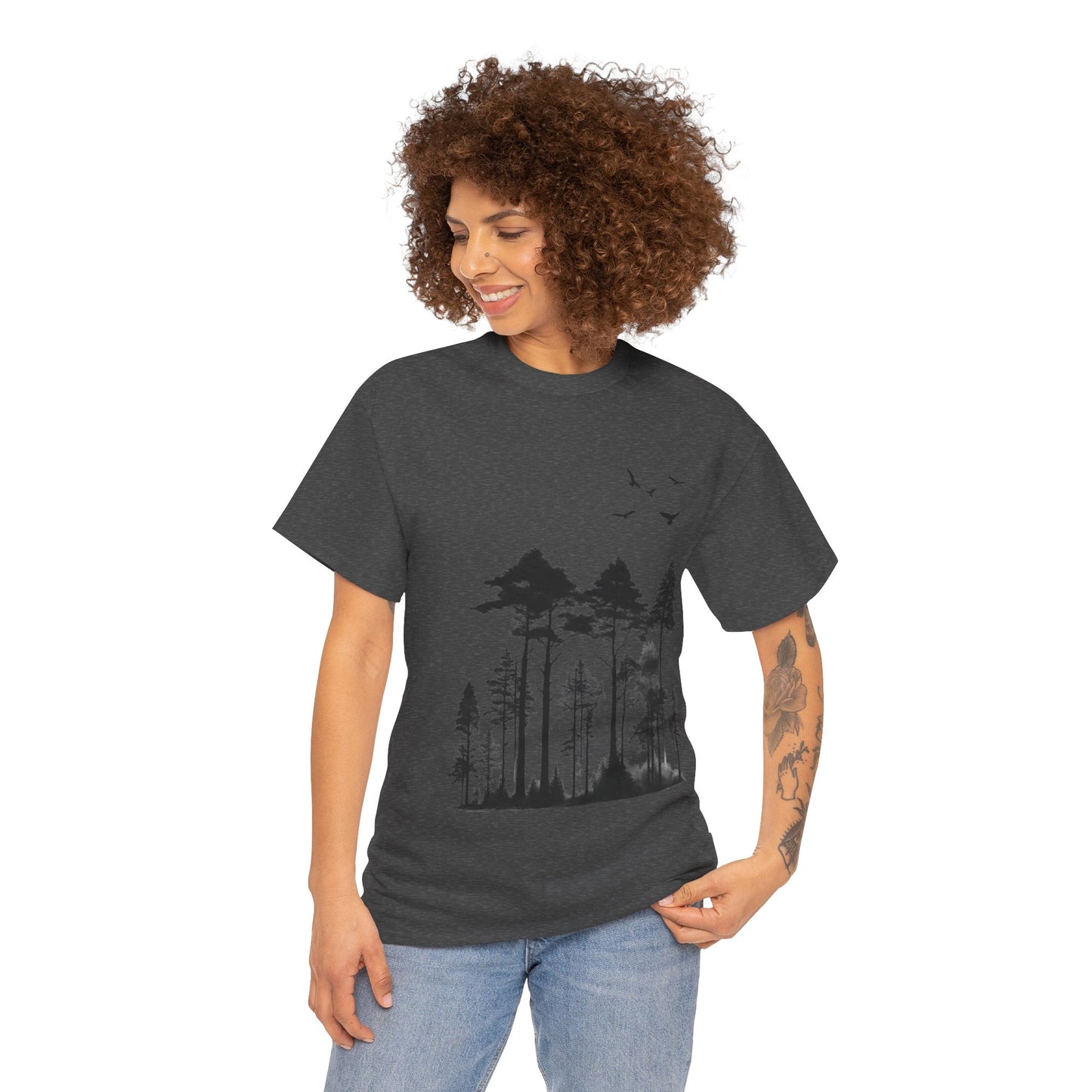 Pine Tree Forest Flashlander Gym Shirt