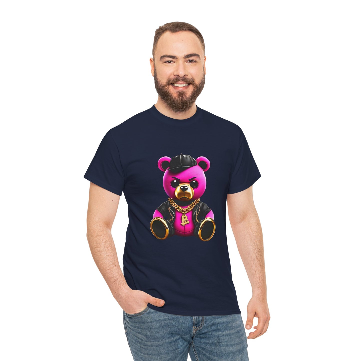 Teddy Bear Hip-Hop Fury Graphic Tee Flashlander