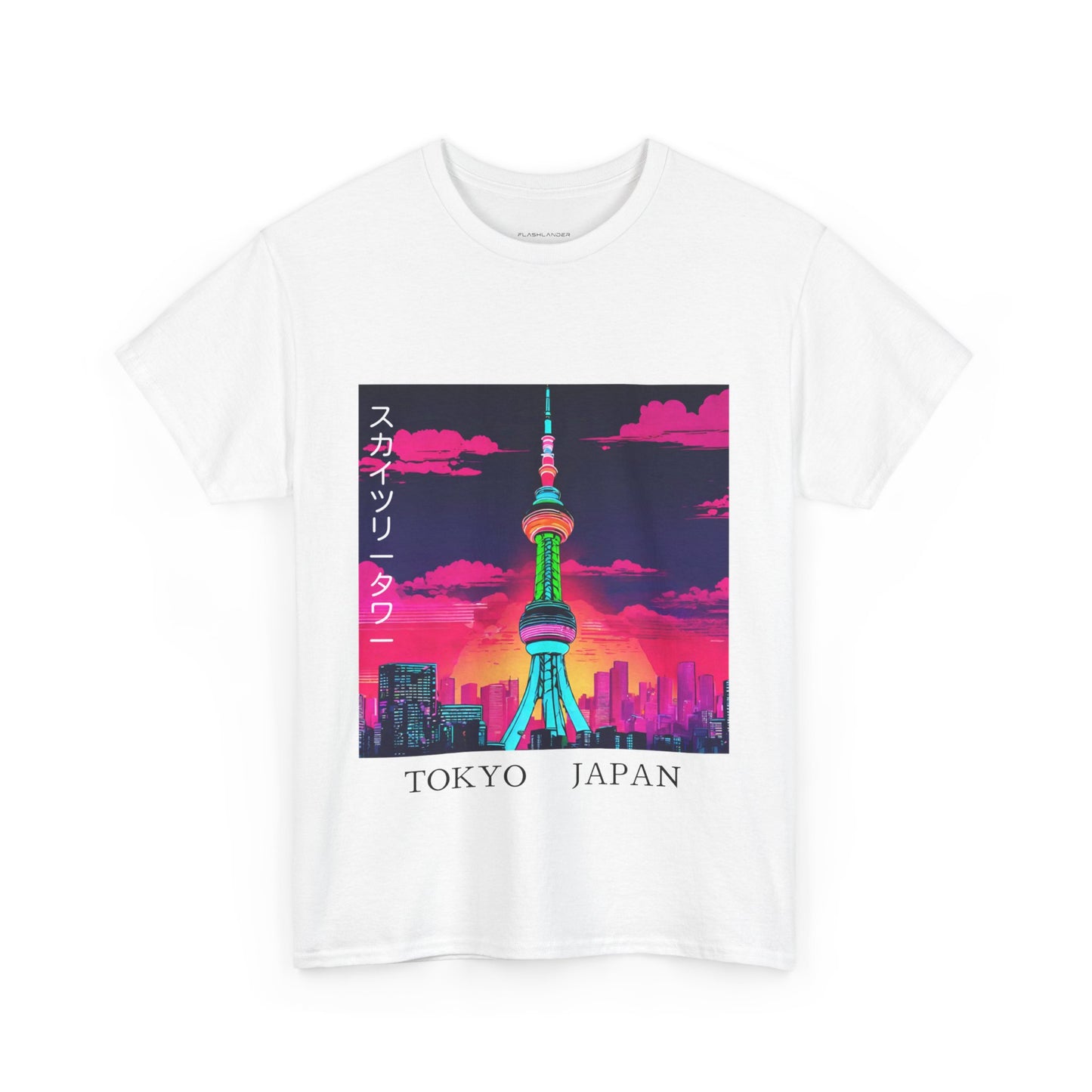 Tour Tokyo Skytree - T-shirt de sport Flashlander