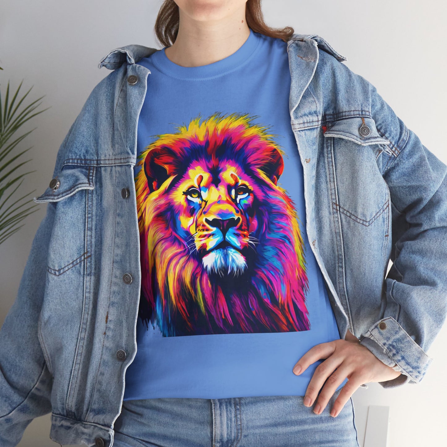 Lion Art Pop T-Shirt Flashlander