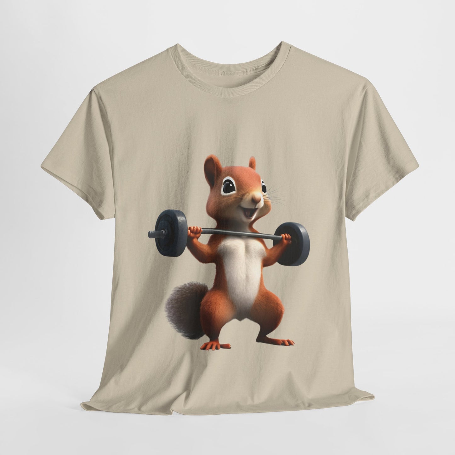 Squirrel Weightlifting Vintage Gym Shirt - Flashlander Graphic Tee