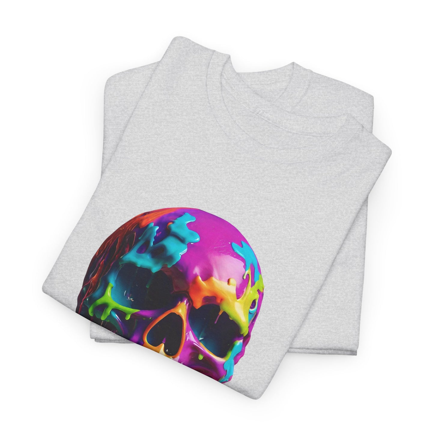 Neon Meltdown Skull Flashlander Gym Shirt