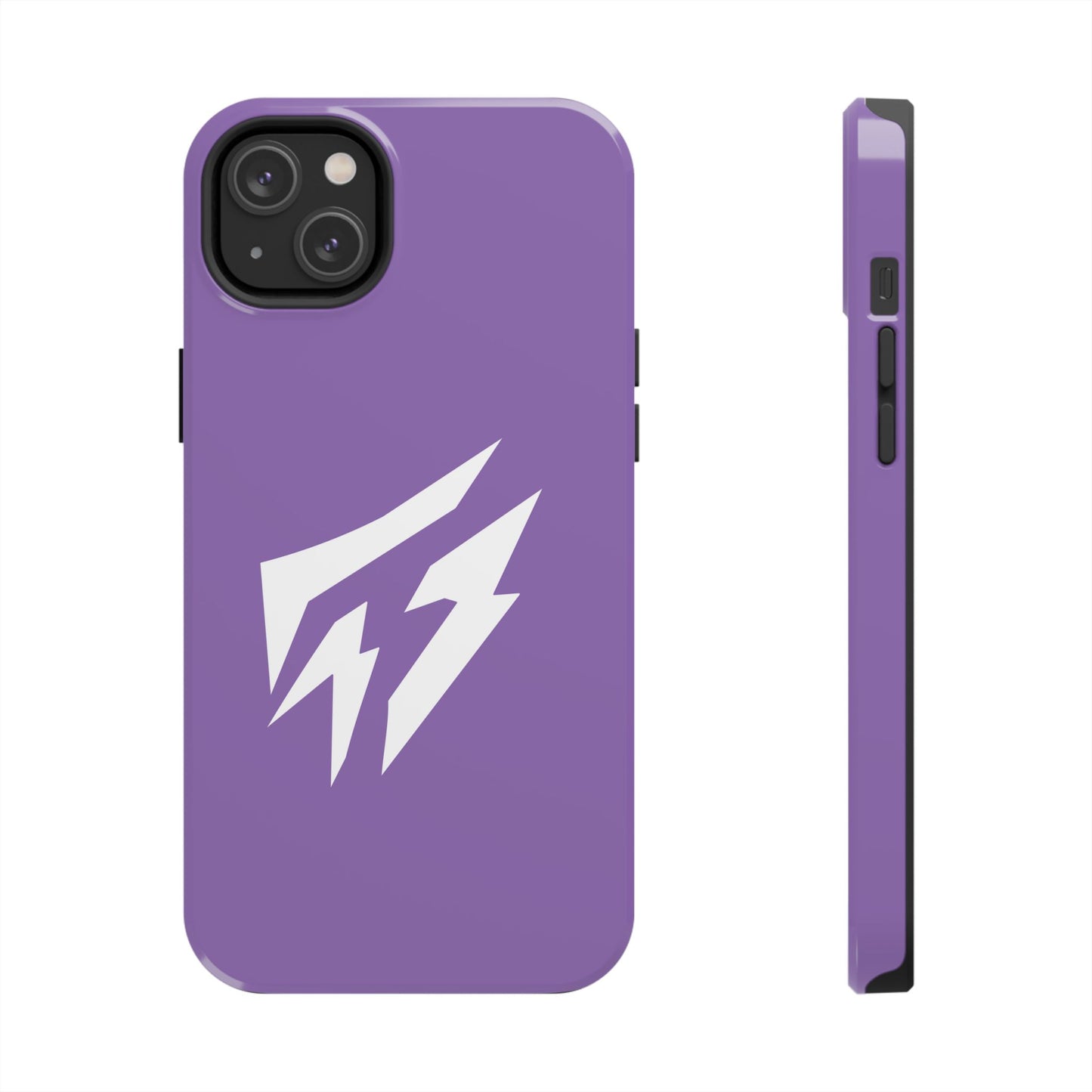 Flashlander Thunders Tough Phone Cases for all Iphone and Samsung Galaxy Light Purple