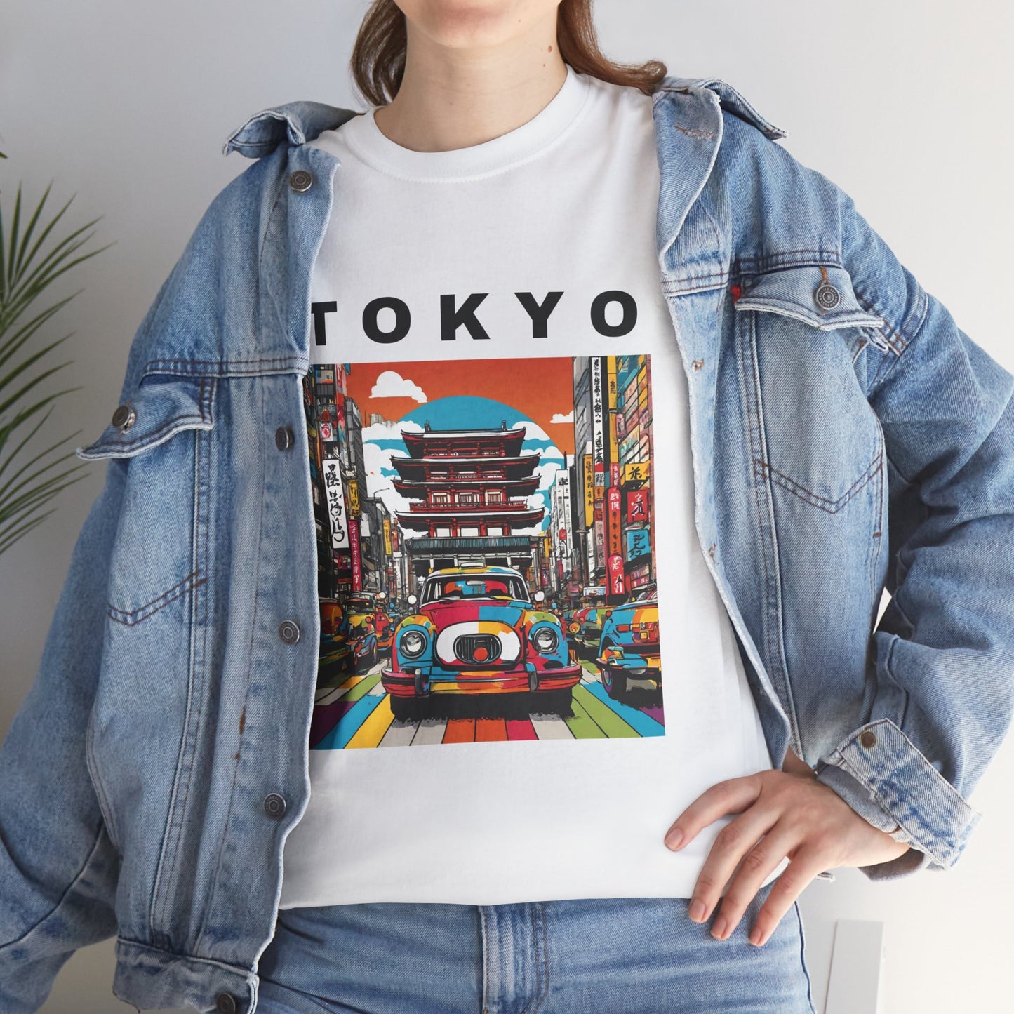 Tokyo Vintage Street Art Pop - Flashlander Gym Shirt