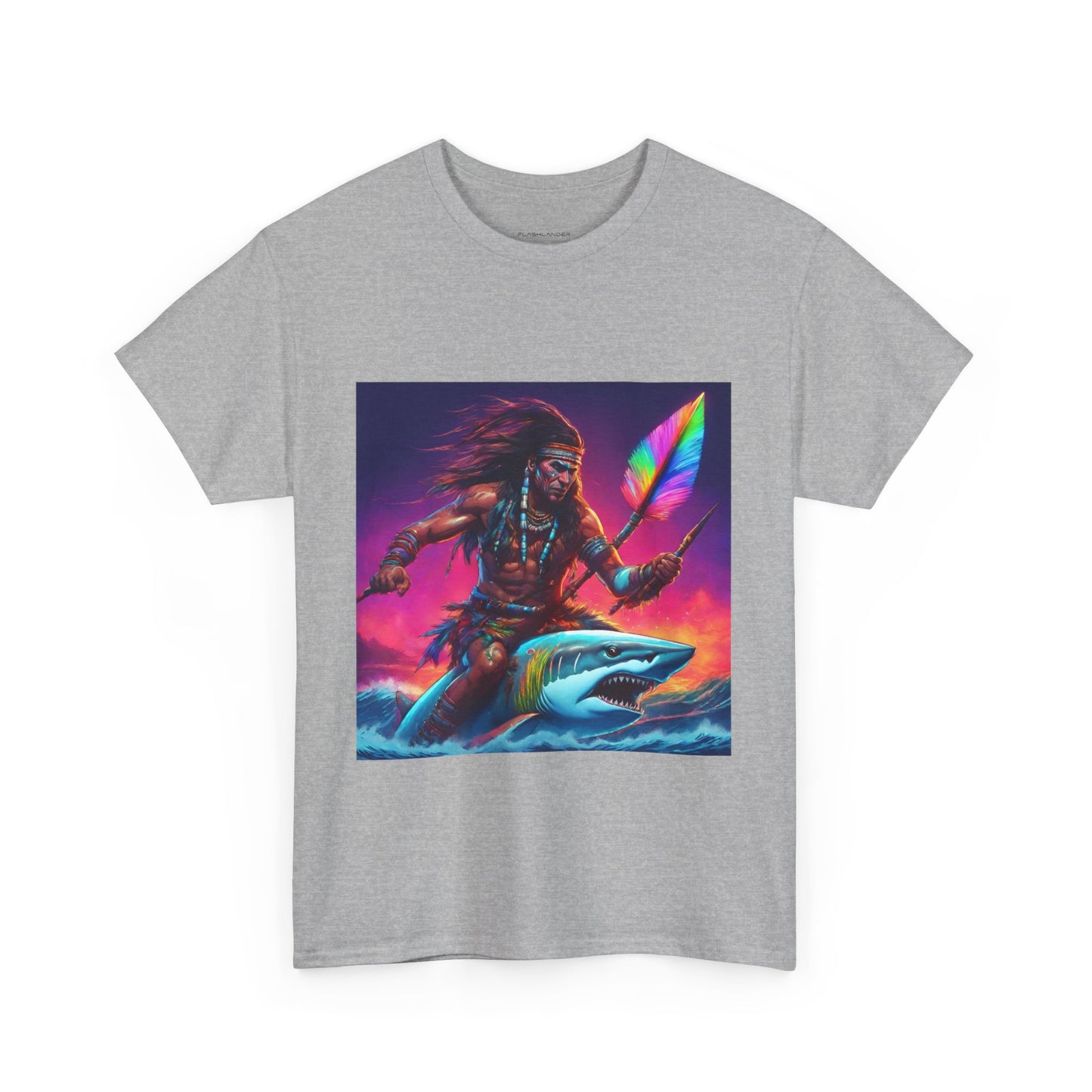 T-shirt de sport Flashlander Oceanic Warrior