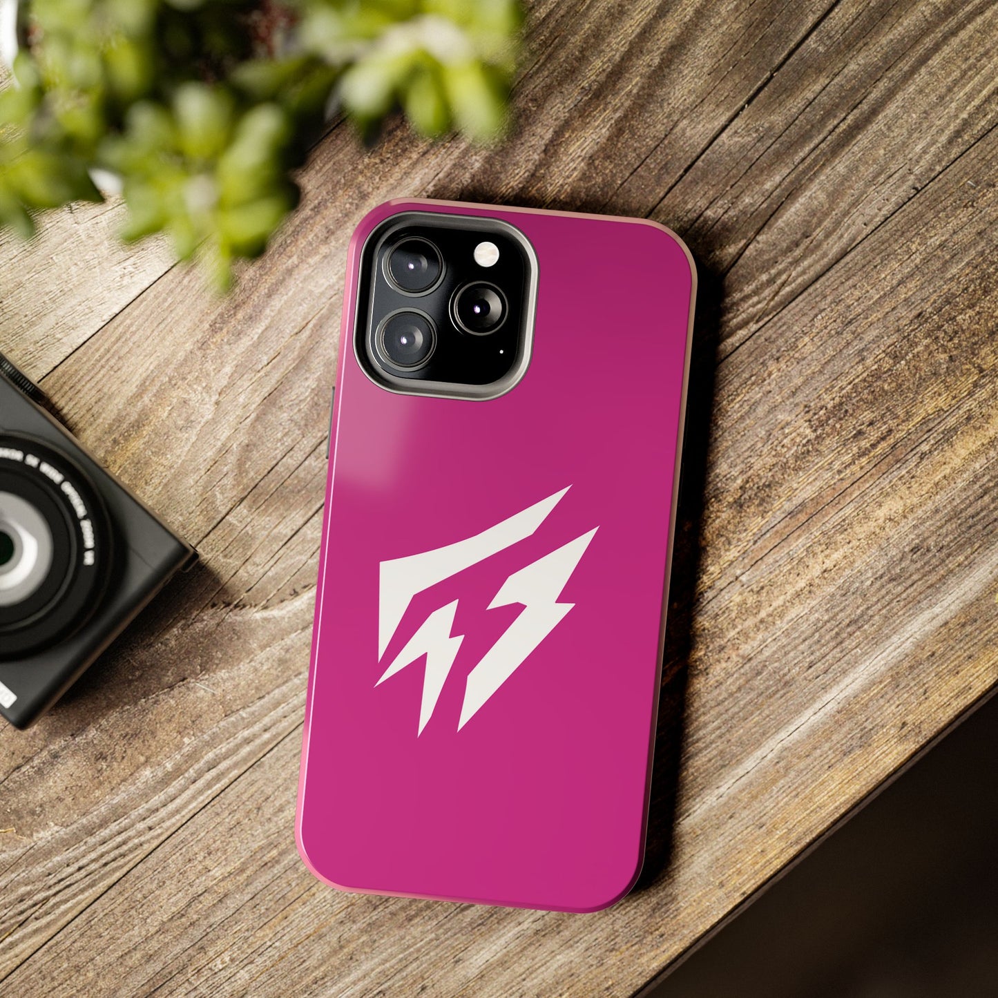 Flashlander Thunders Tough Phone Cases for all Iphone and Samsung Galaxy Dark Pink