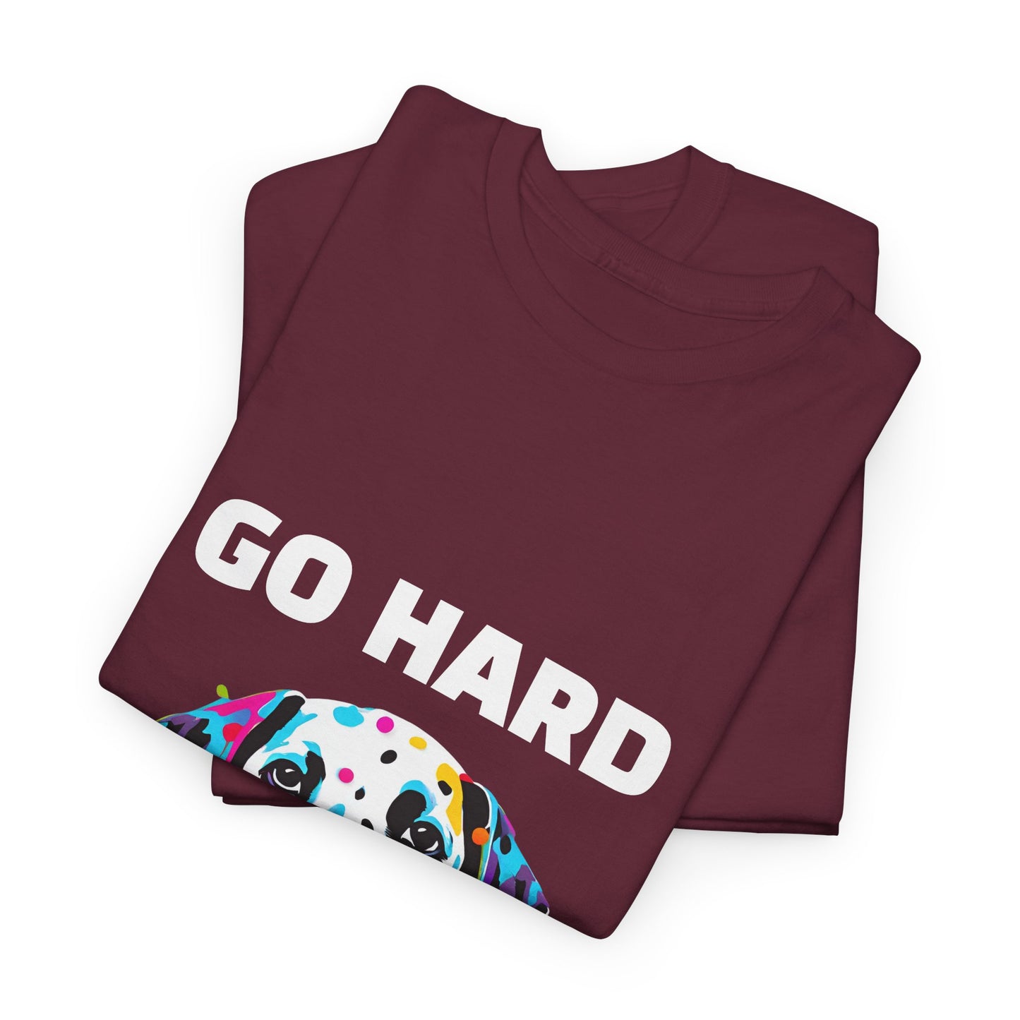 Dalmatian Dog Pop Art  - Go Hard Or Go Home Flashlander Gym Shirt