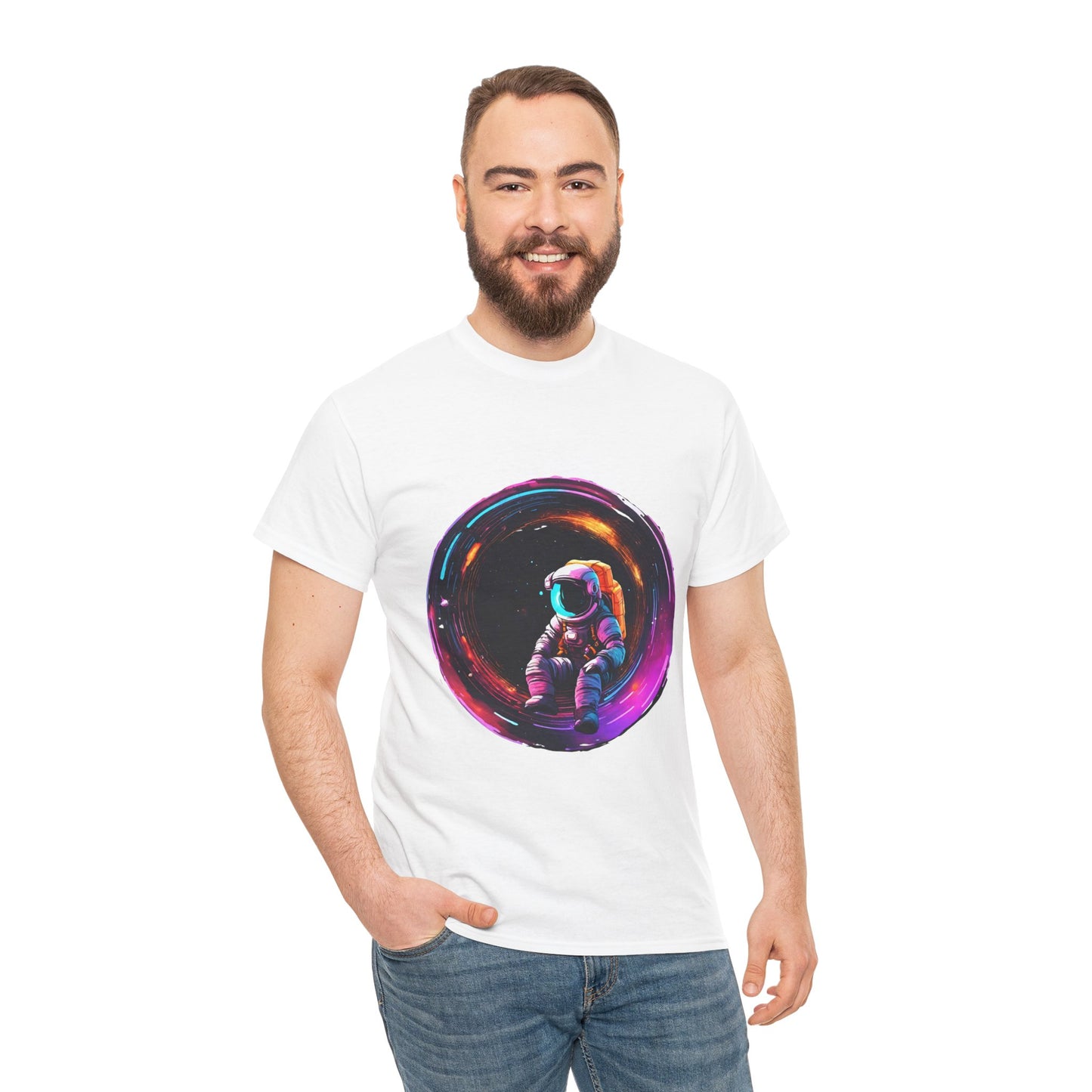 Astronaut's Black Hole Flashlander Gym Shirt