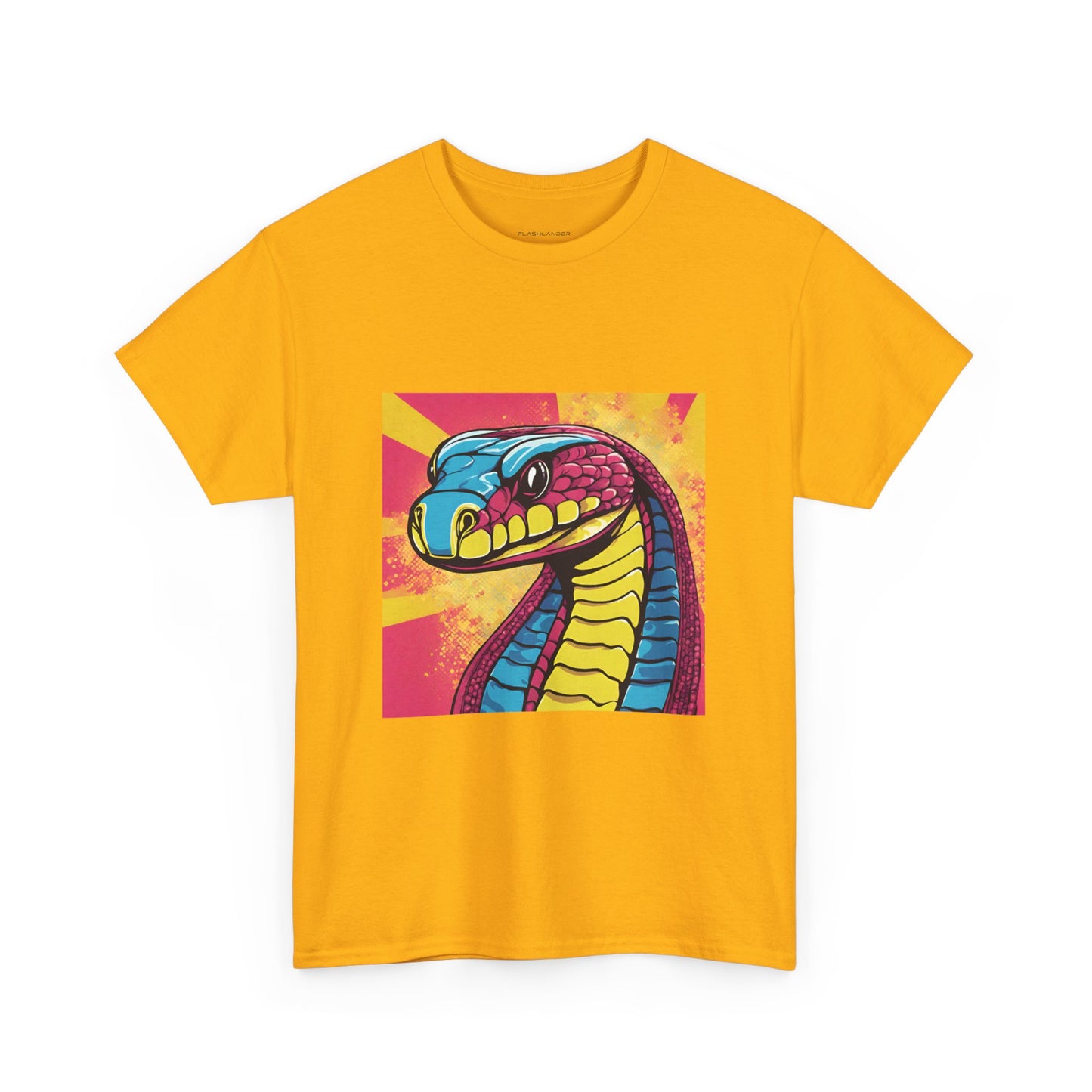 Cobra Snake Pop Art - Flashlander Gym Shirt