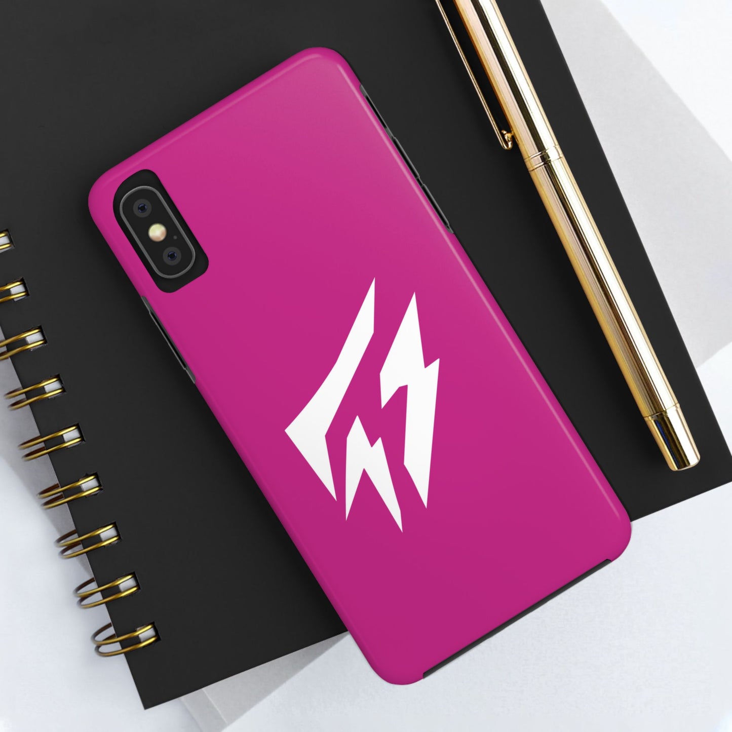 Flashlander Thunders Tough Phone Cases for all Iphone and Samsung Galaxy Dark Pink