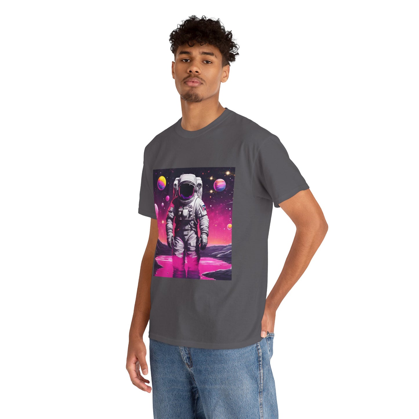 Astronaut Exploring New Worlds Flashlander Gym Shirt