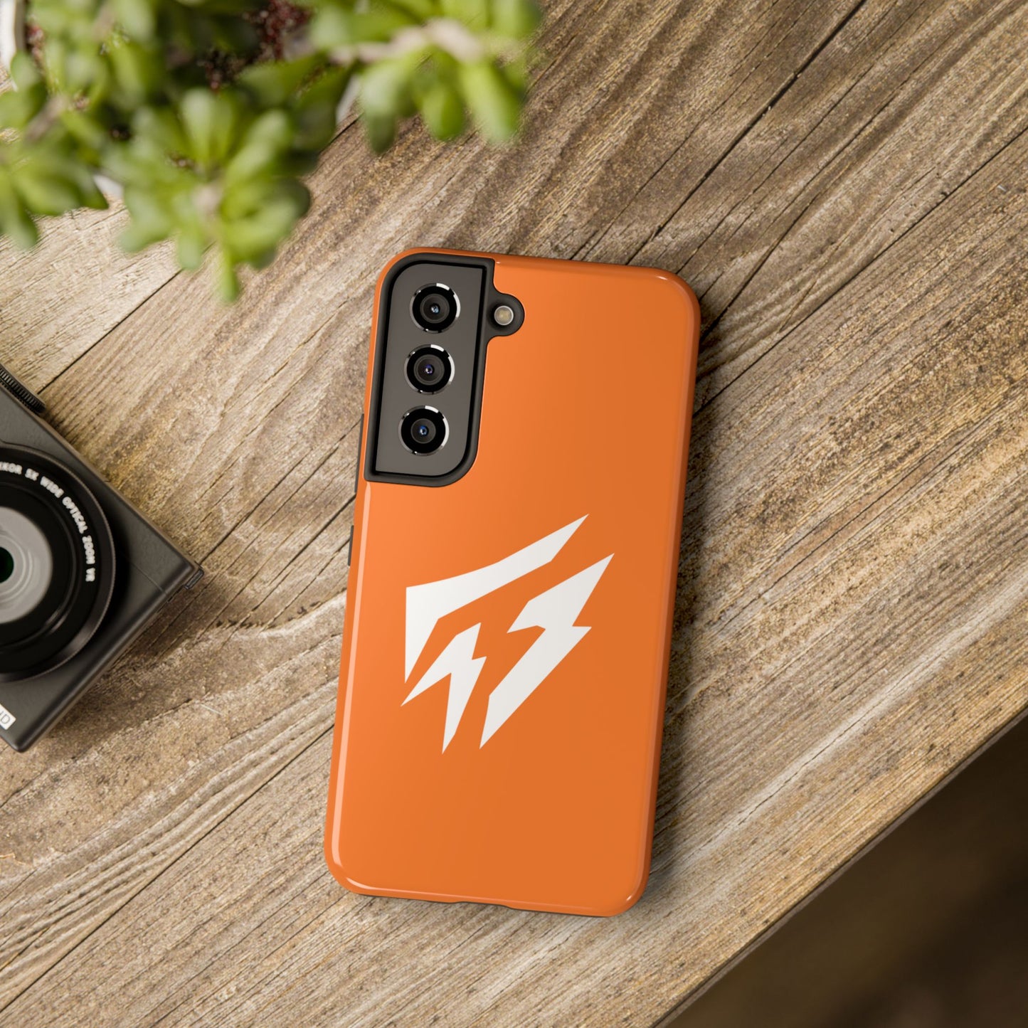 Flashlander Thunders Tough Phone Cases for all Iphone and Samsung Galaxy Crusta Orange