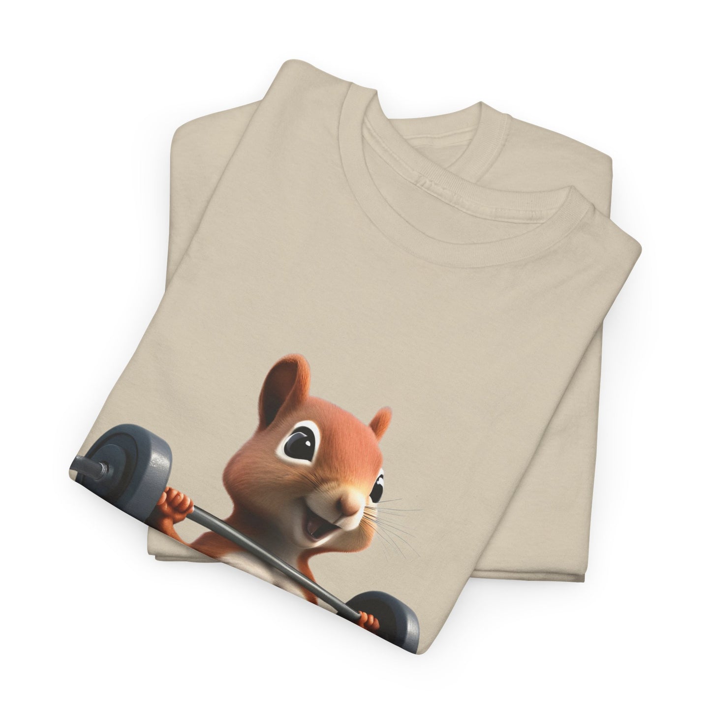 Squirrel Weightlifting Vintage Gym Shirt - Flashlander Graphic Tee